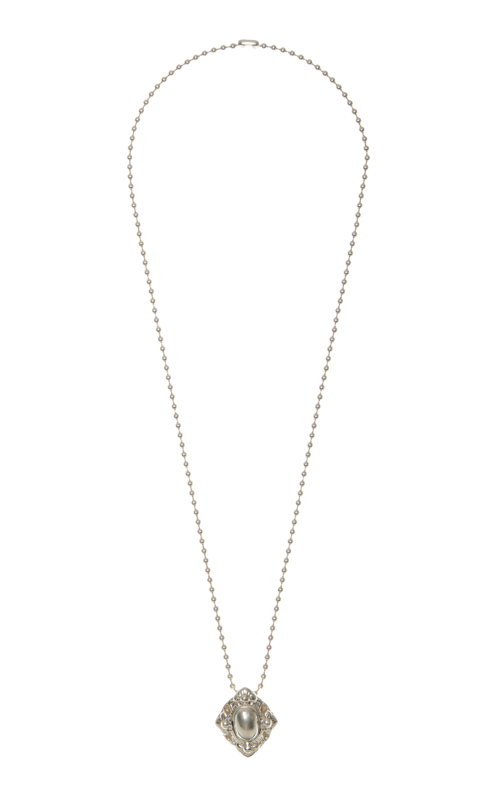 Martine Ali Exclusive Harlr Sterling Silver Necklace In Metallic