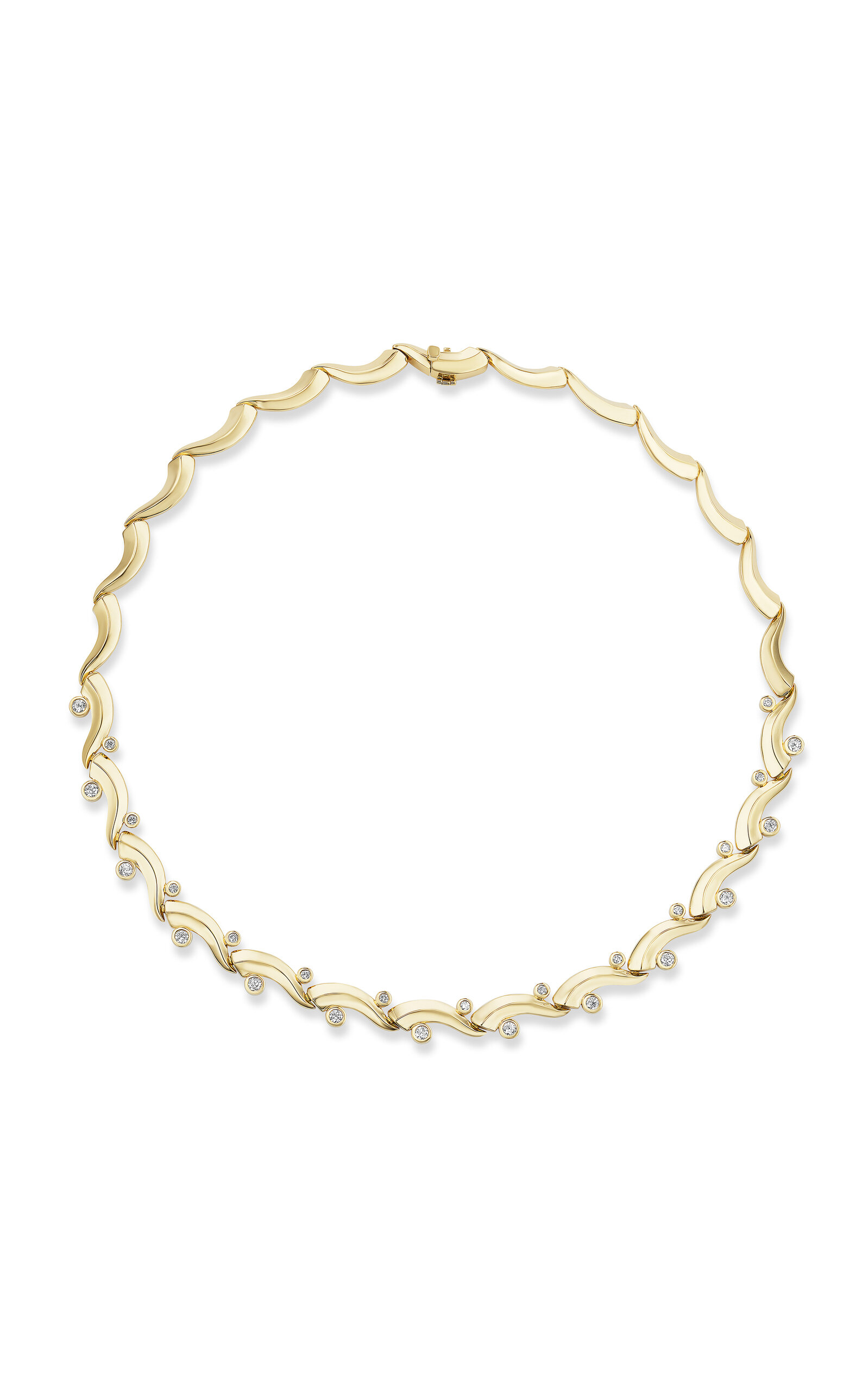 Marea 18K Yellow Gold Diamond Necklace
