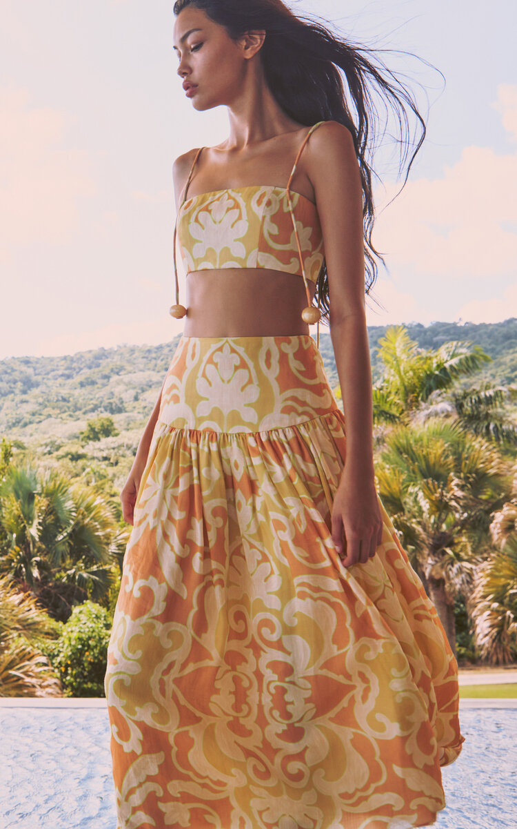 Alexis Midi Skirt/Tube Top Set Alexis Midi Skirt/Tube Top Set