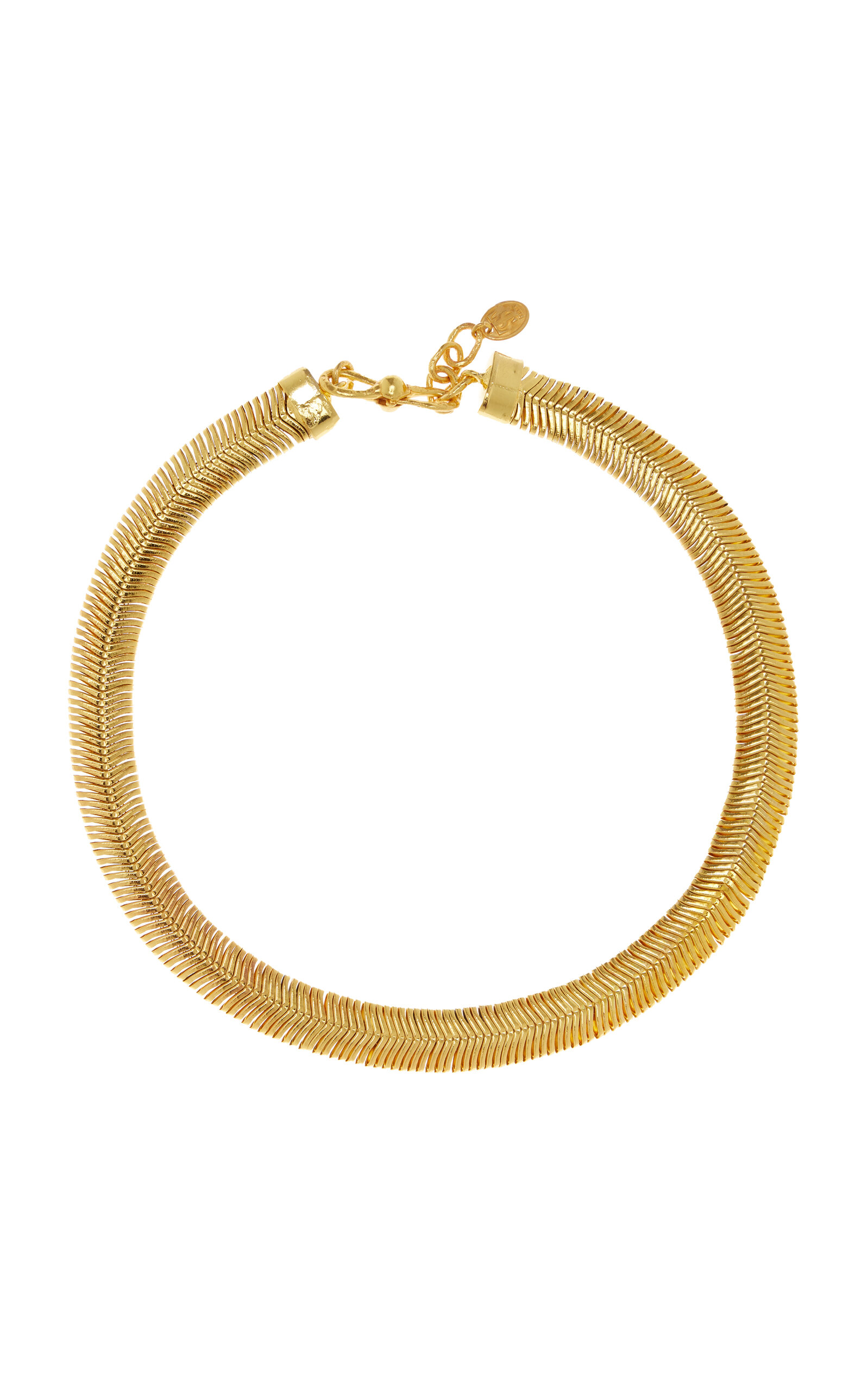 Snake Gold-Plated Necklace