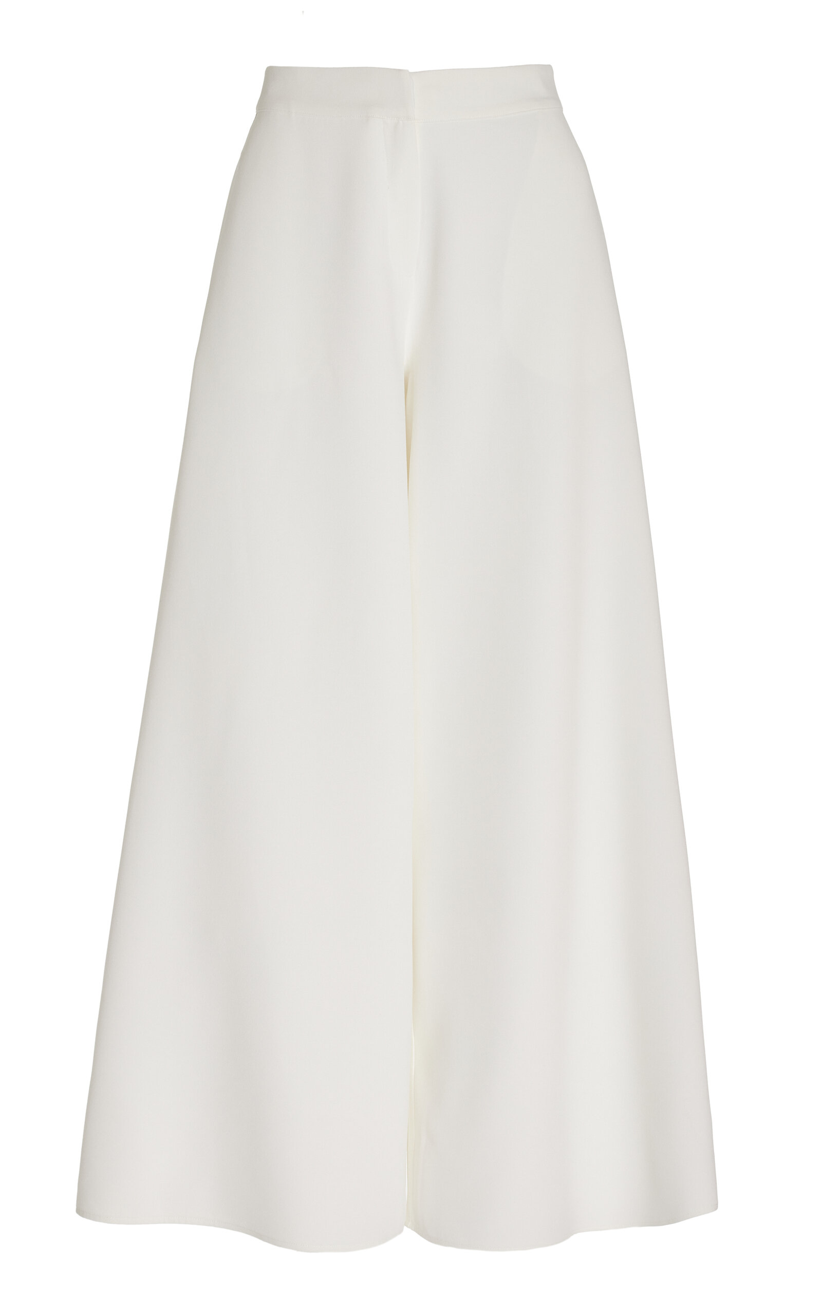 The Frankie Shop Sierra Woven Wide-leg Trousers In White