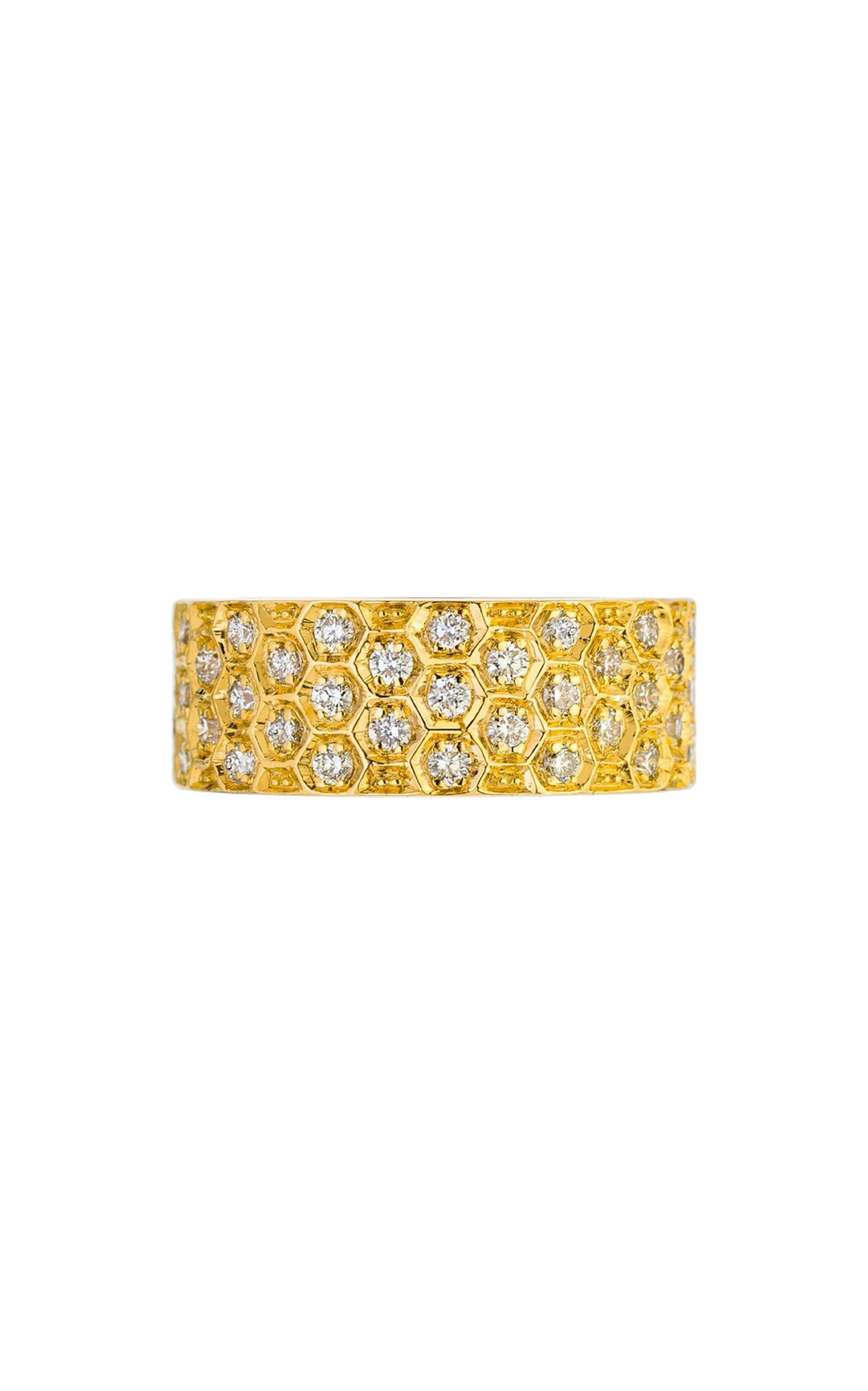 The Mosaic 18K Yellow Gold Diamond Ring