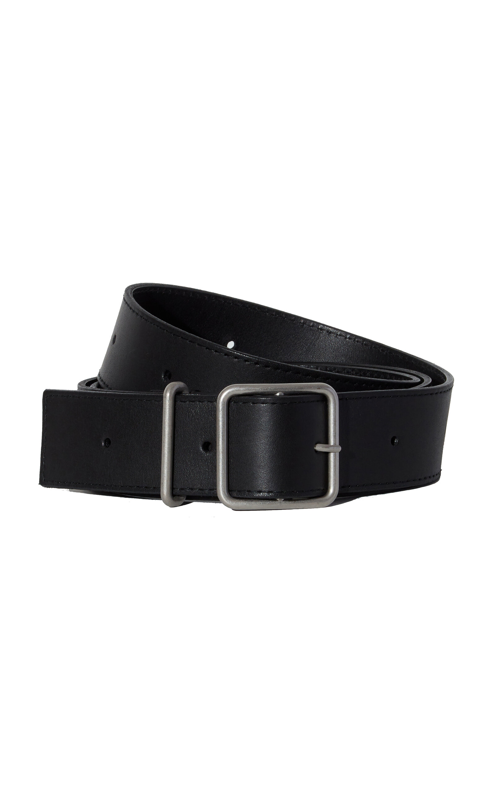 Janessa Leone Bowe Leather Belt - Black - OS