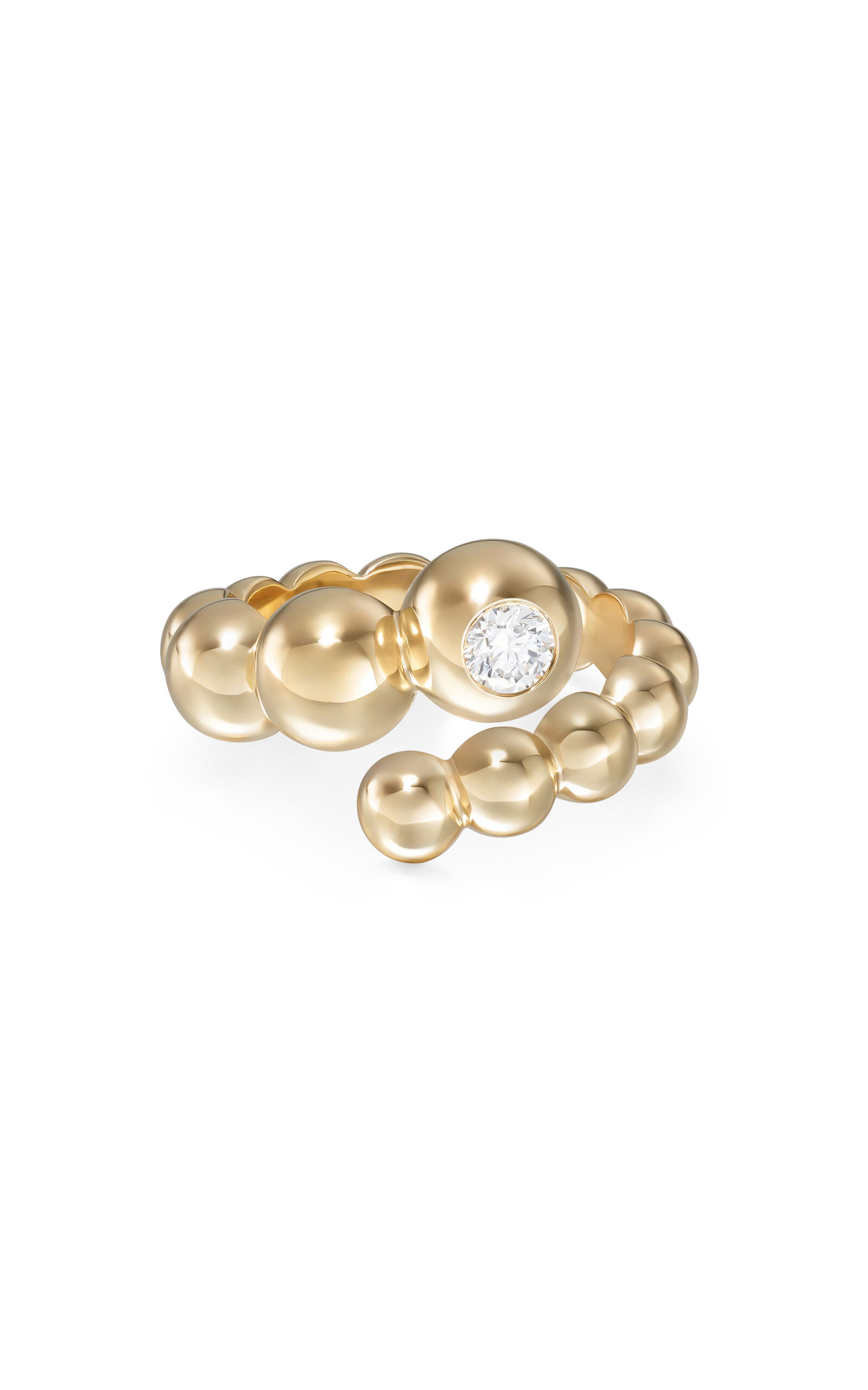 Melissa Kaye 18k Yellow Gold Audrey Wrap Ring