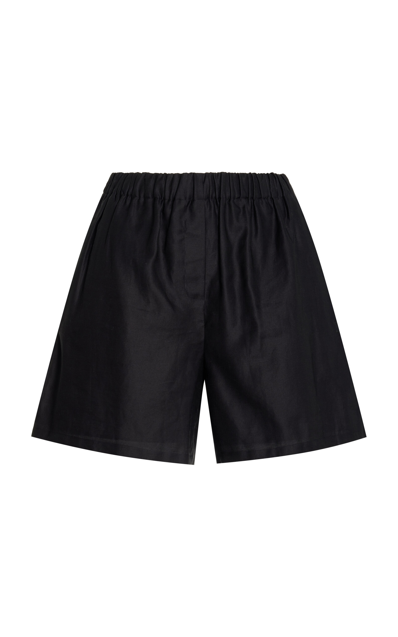 Max Mara Piadena Pull-on Shorts In Black