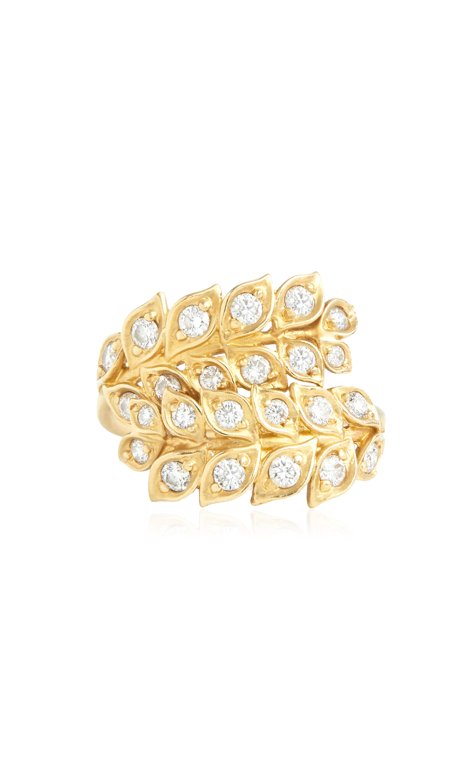 Jamie Wolf 18k Yellow Gold Diamond Ring