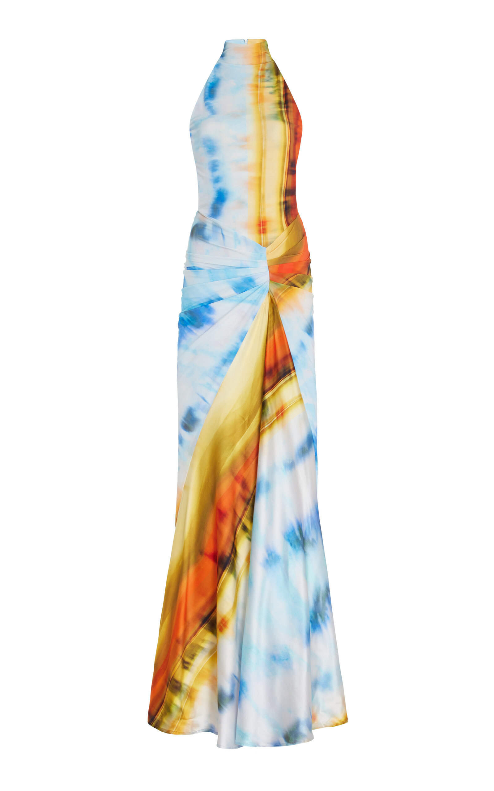 Exclusive Frances Tie-Dyed Jersey Maxi Dress