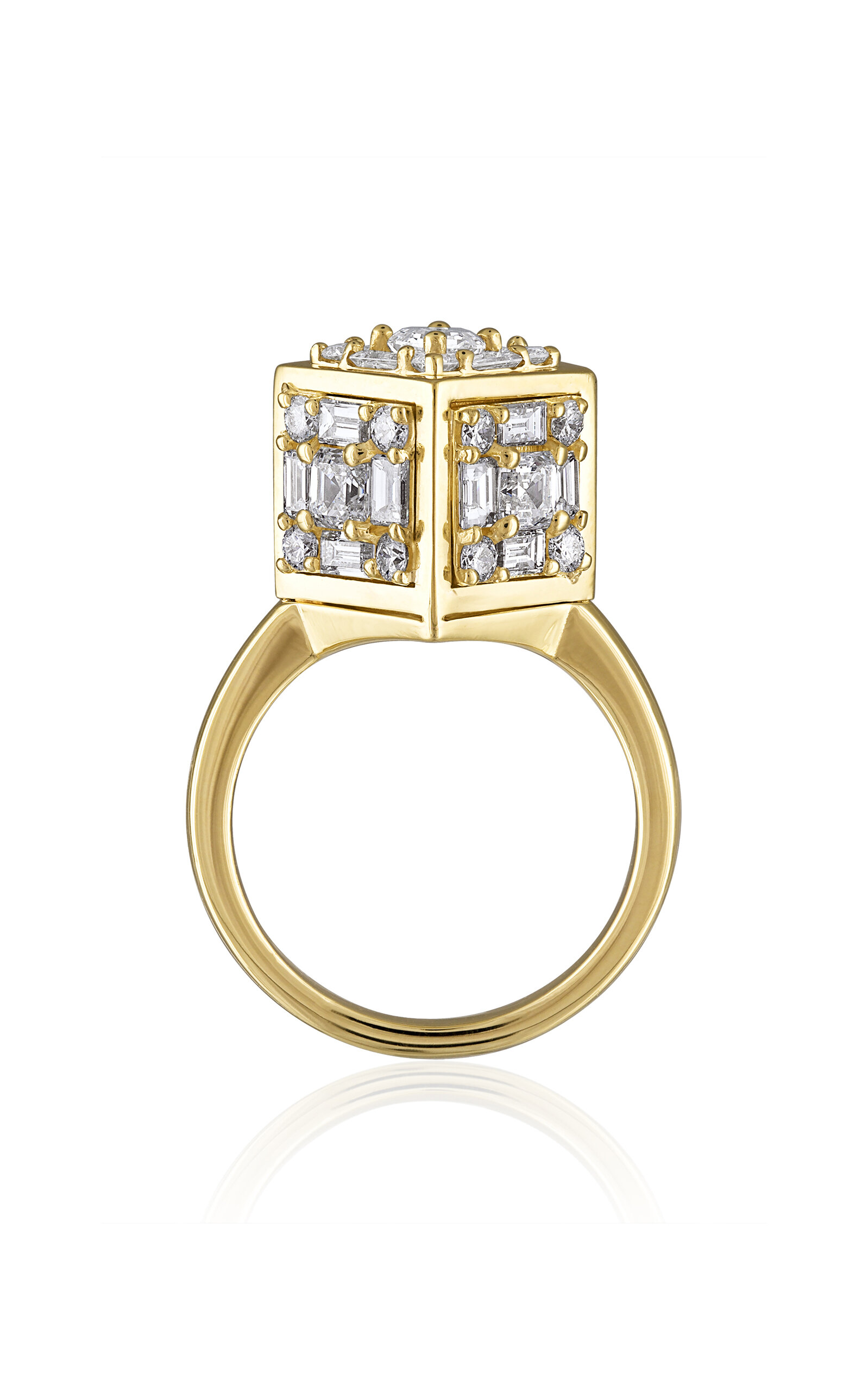 Clarity 18K Yellow Gold Diamond Ring