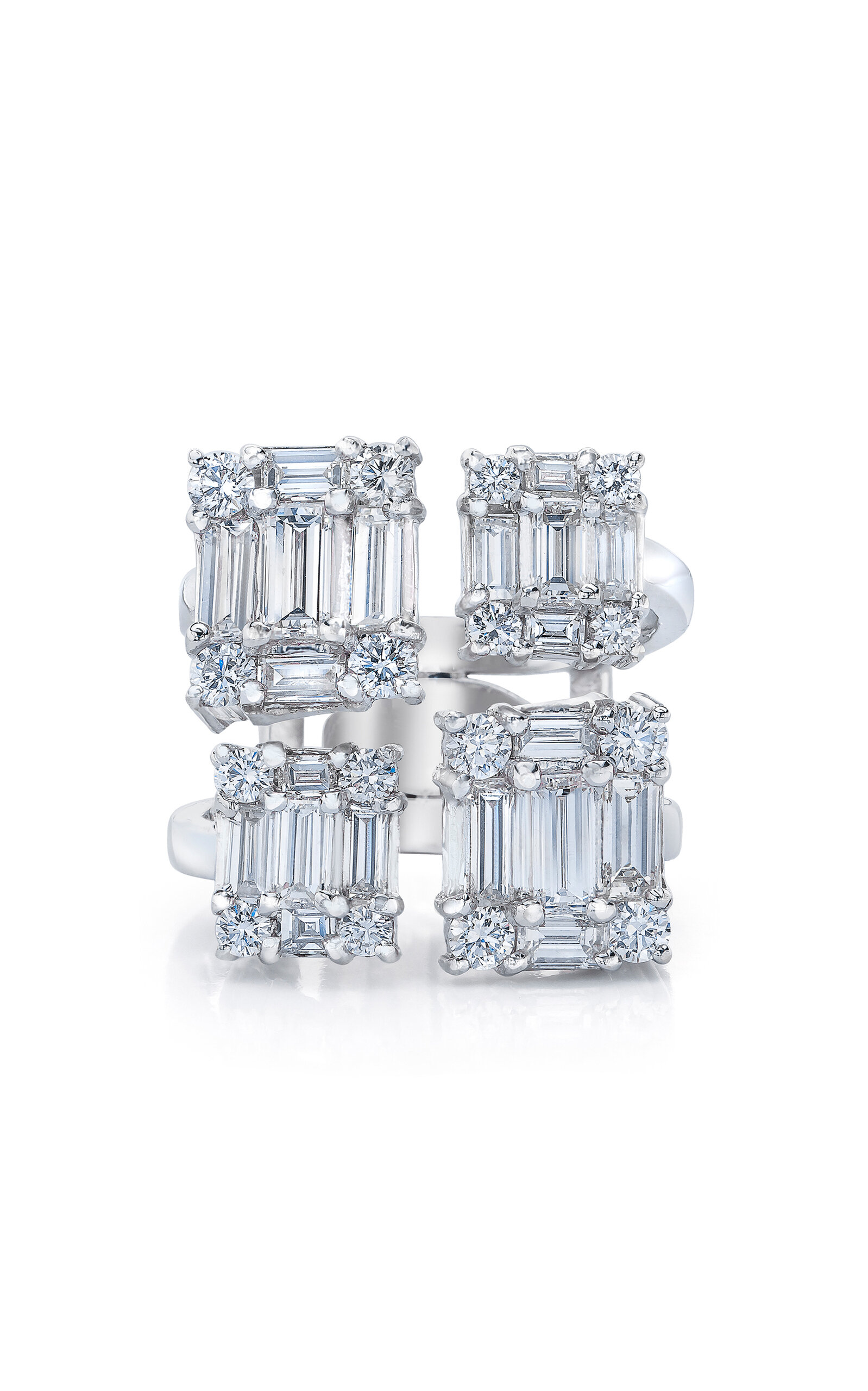 Clarity 18k White Gold Diamond Ring