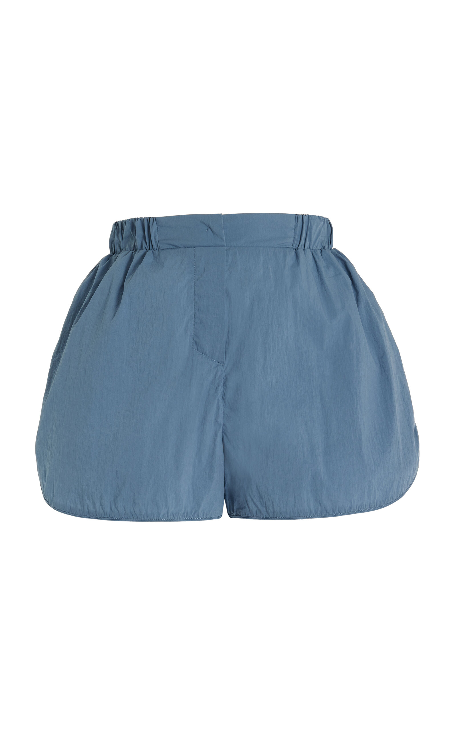 Norba Cotton-nylon Shell Shorts In Blue