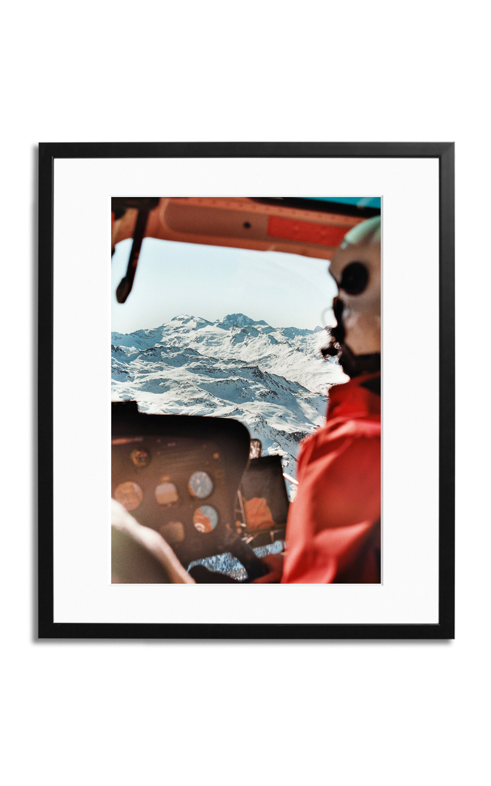 Sonic Editions Helicopter Ride Framed Photography Print In Multi