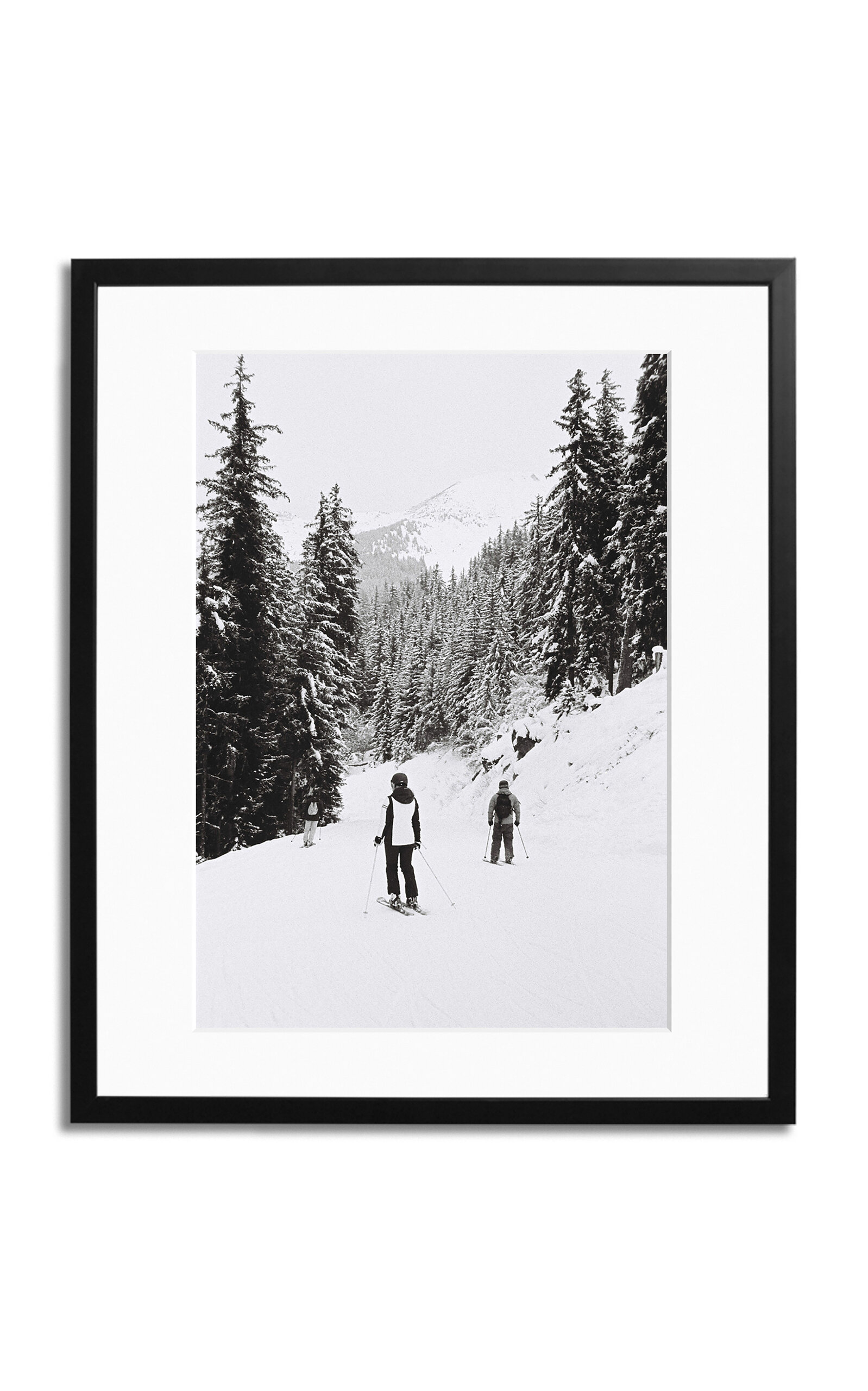 Sonic Editions Skiing In Verbier Framed Photography Print In Multi