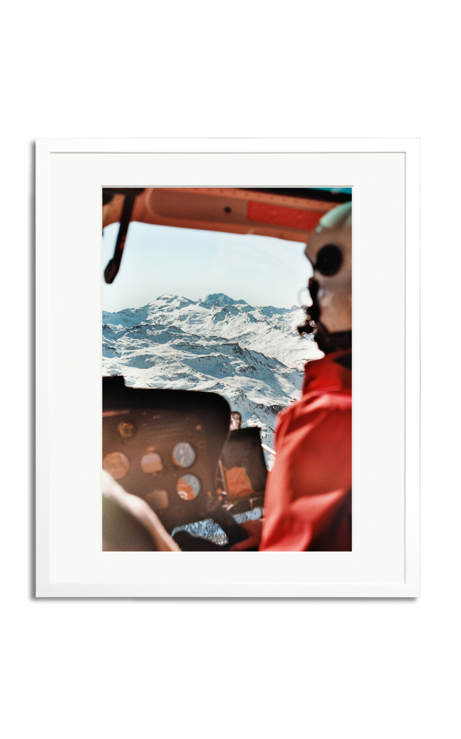 Sonic Editions Helicopter Ride Framed Photography Print In Multi