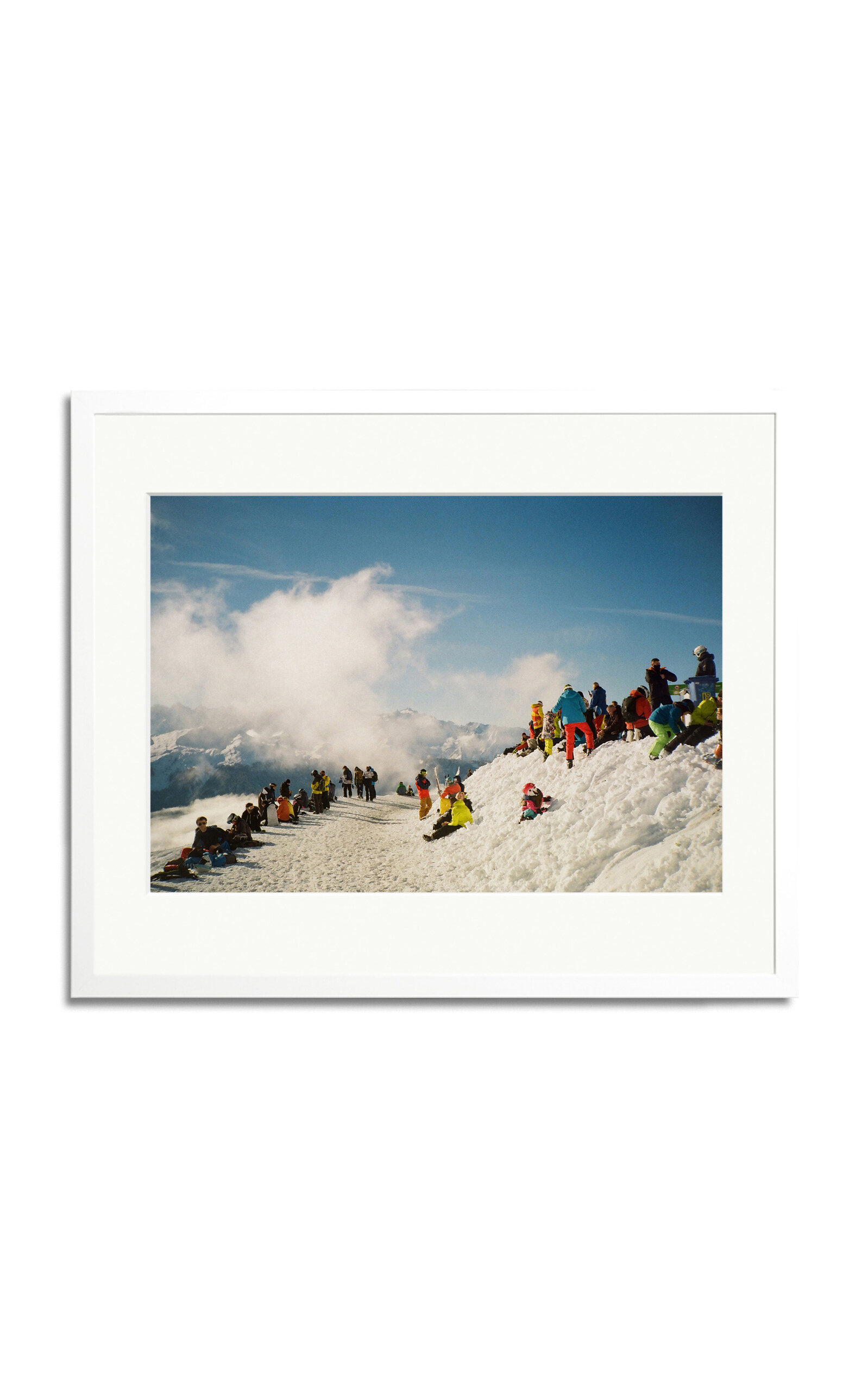 Sonic Editions Above The Clouds Framed Photography Print In Multi