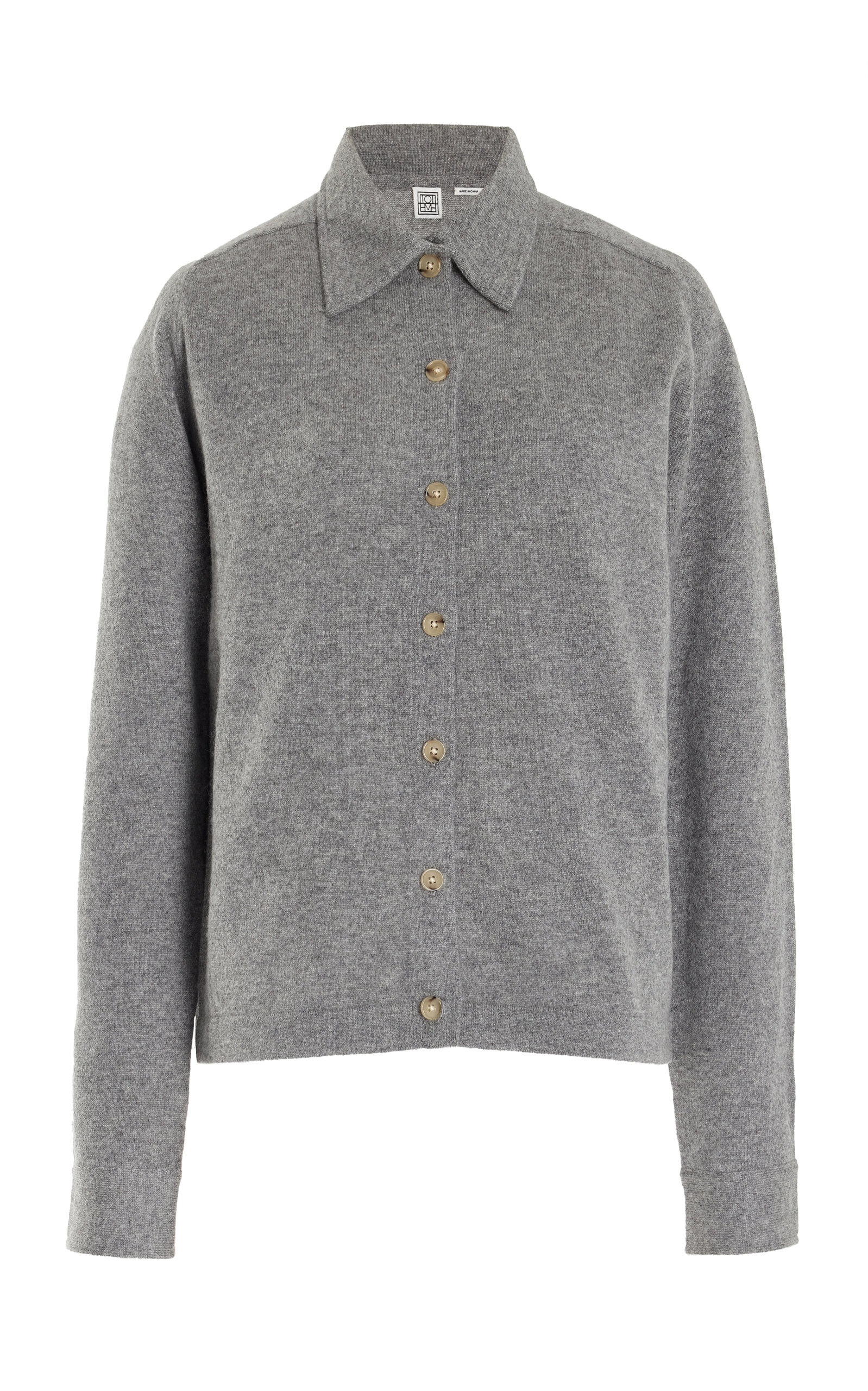 Toteme Raglan-Sleeve Cashmere Shirt | Thumbnail 6 Toteme Raglan-Sleeve Cashmere Shirt | Thumbnail 6