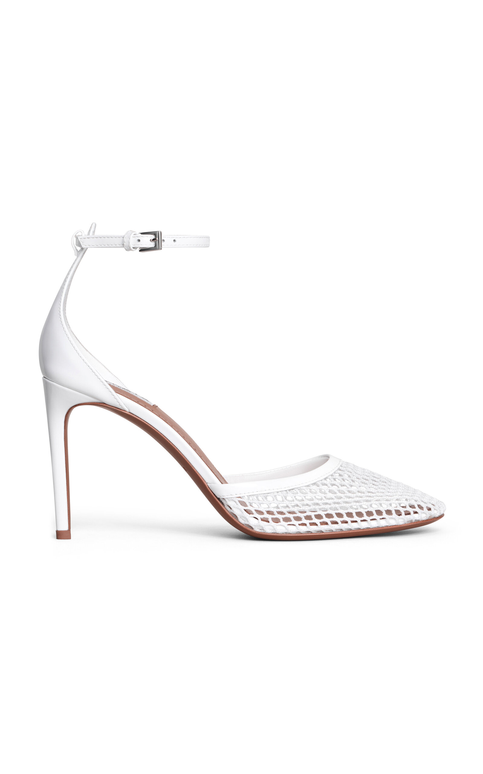 ALAÏA Mesh Pumps