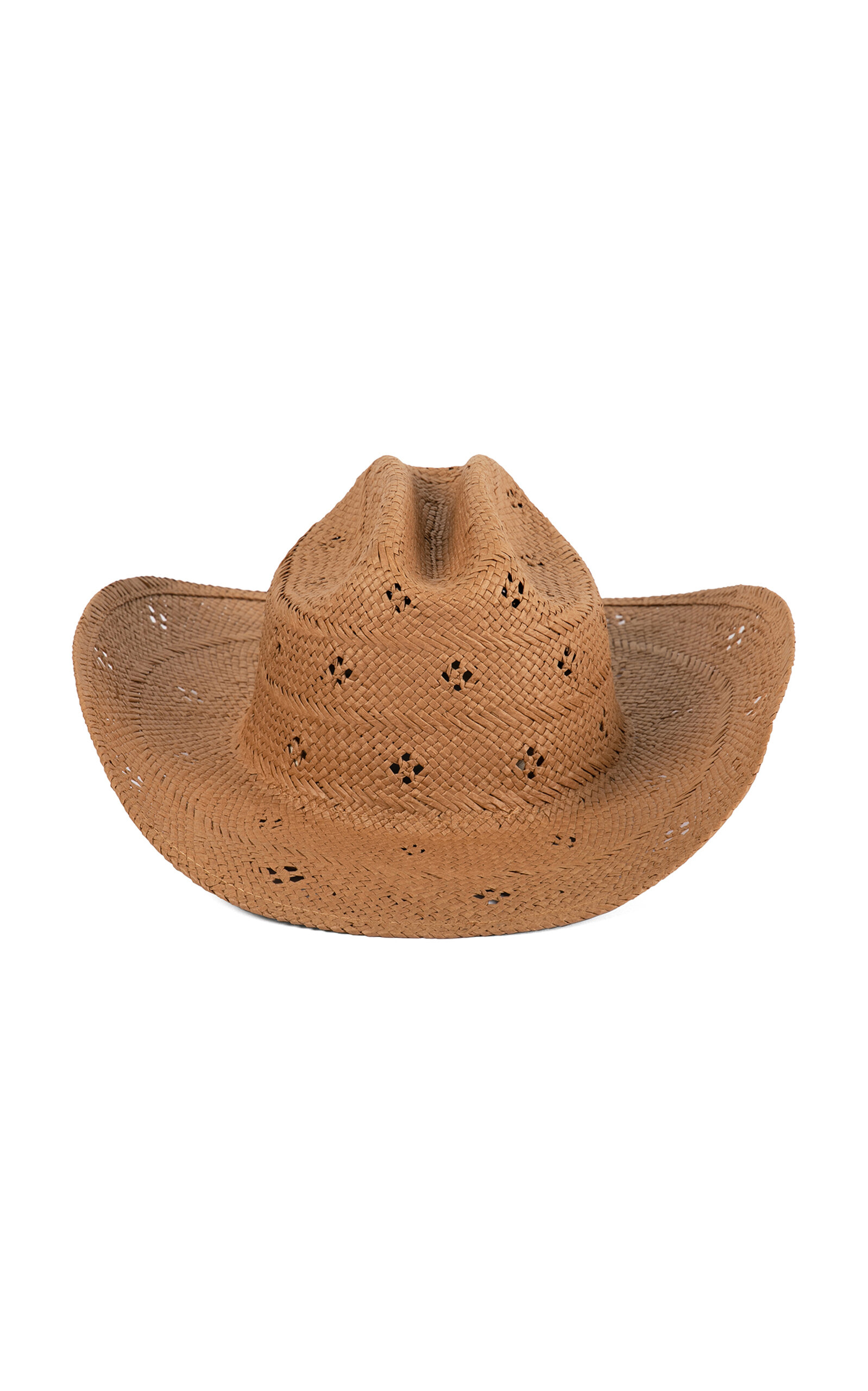 Desert Rose Raffia Cowboy Hat