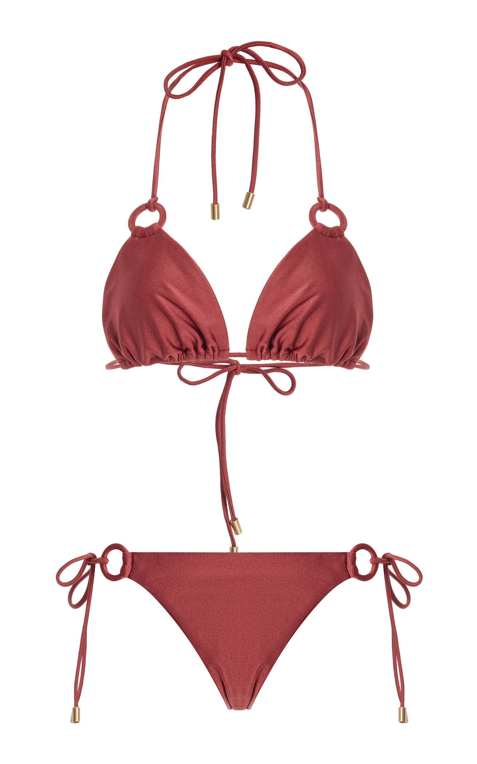 Shop Zimmermann Exclusive Waverly Bikini In Red