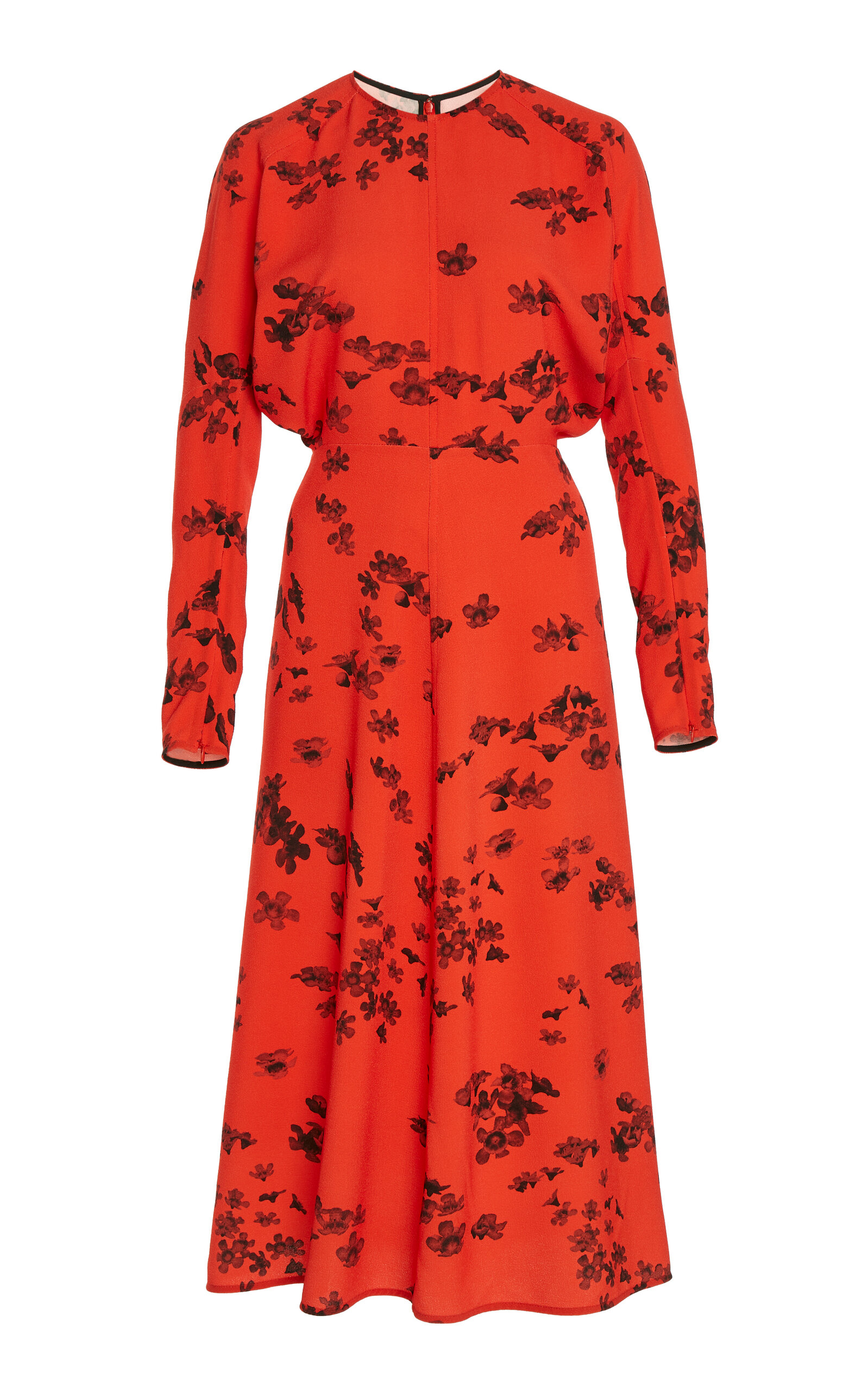 Victoria Beckham - Dolman Midi Dress - Red - UK 14 - Only At Moda Operandi
