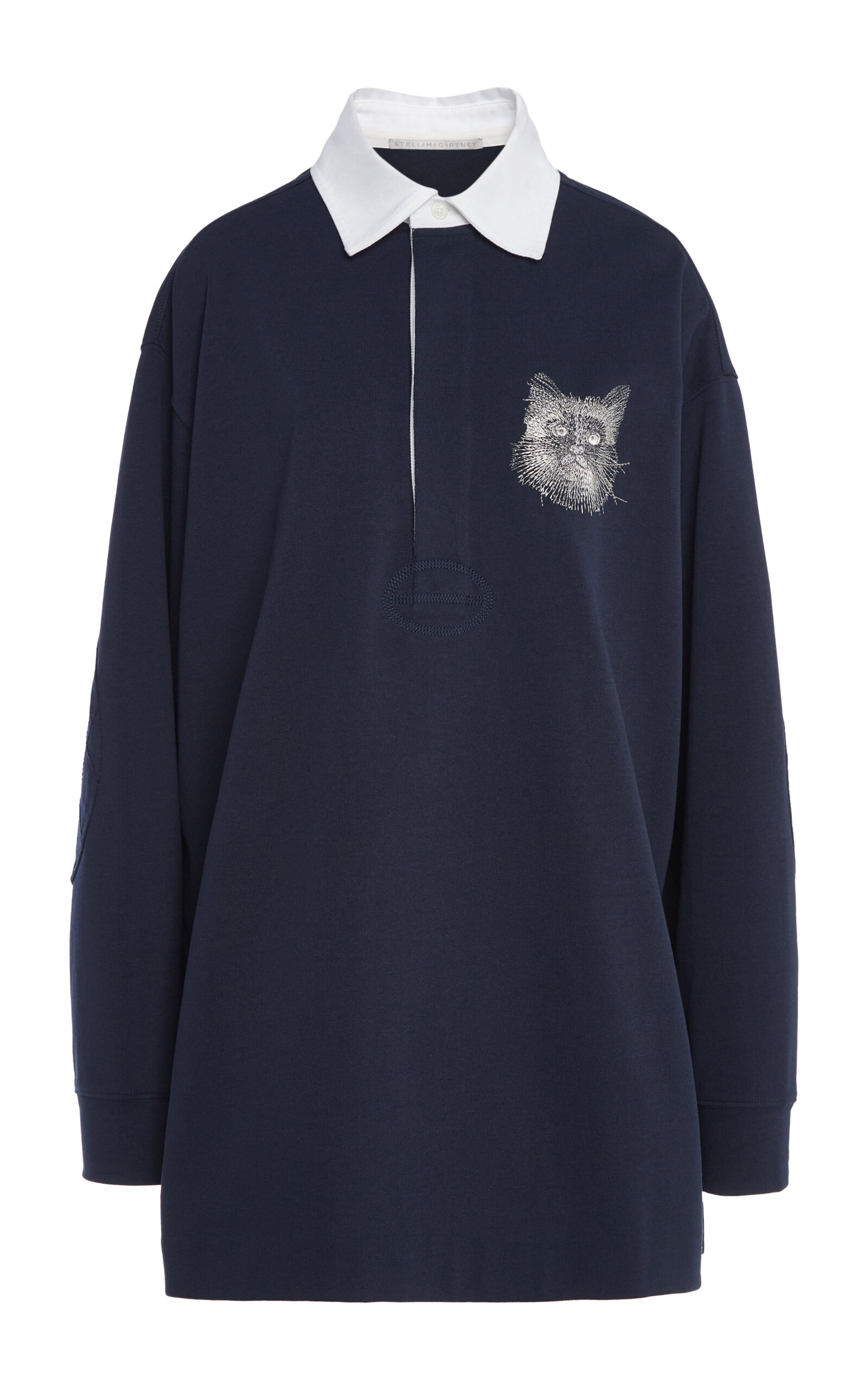STELLA MCCARTNEY OVERSIZED RUGBY POLO SHIRT
