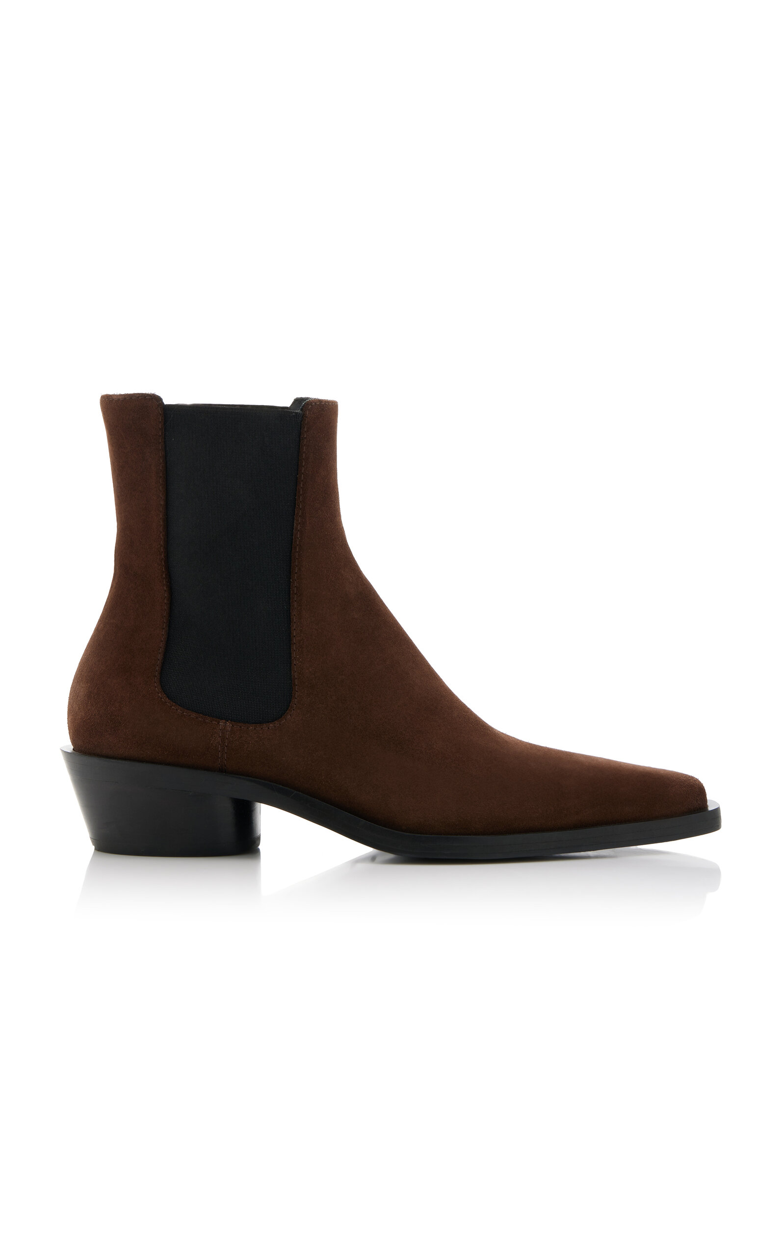 Proenza Schouler Bronco Suede Chelsea Boots
