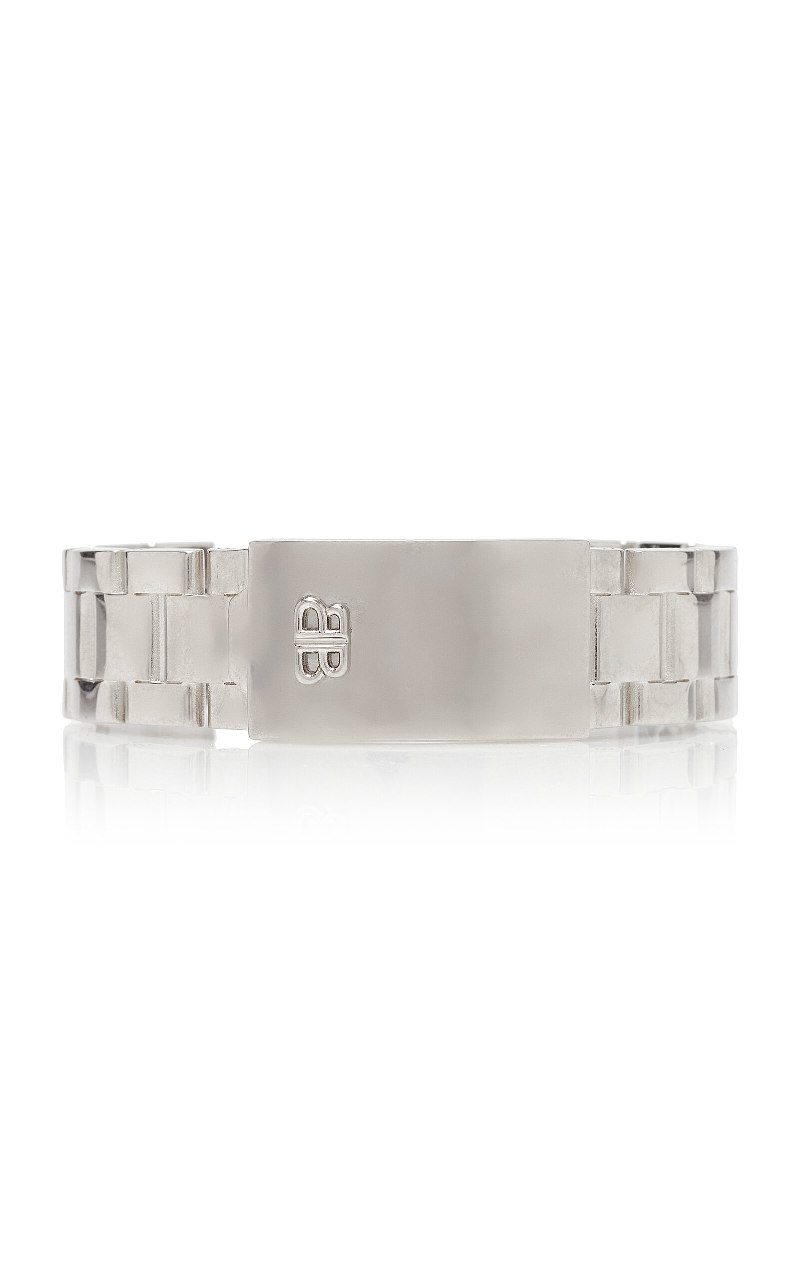 Balenciaga 24/7 Silver-tone Bracelet In Metallic