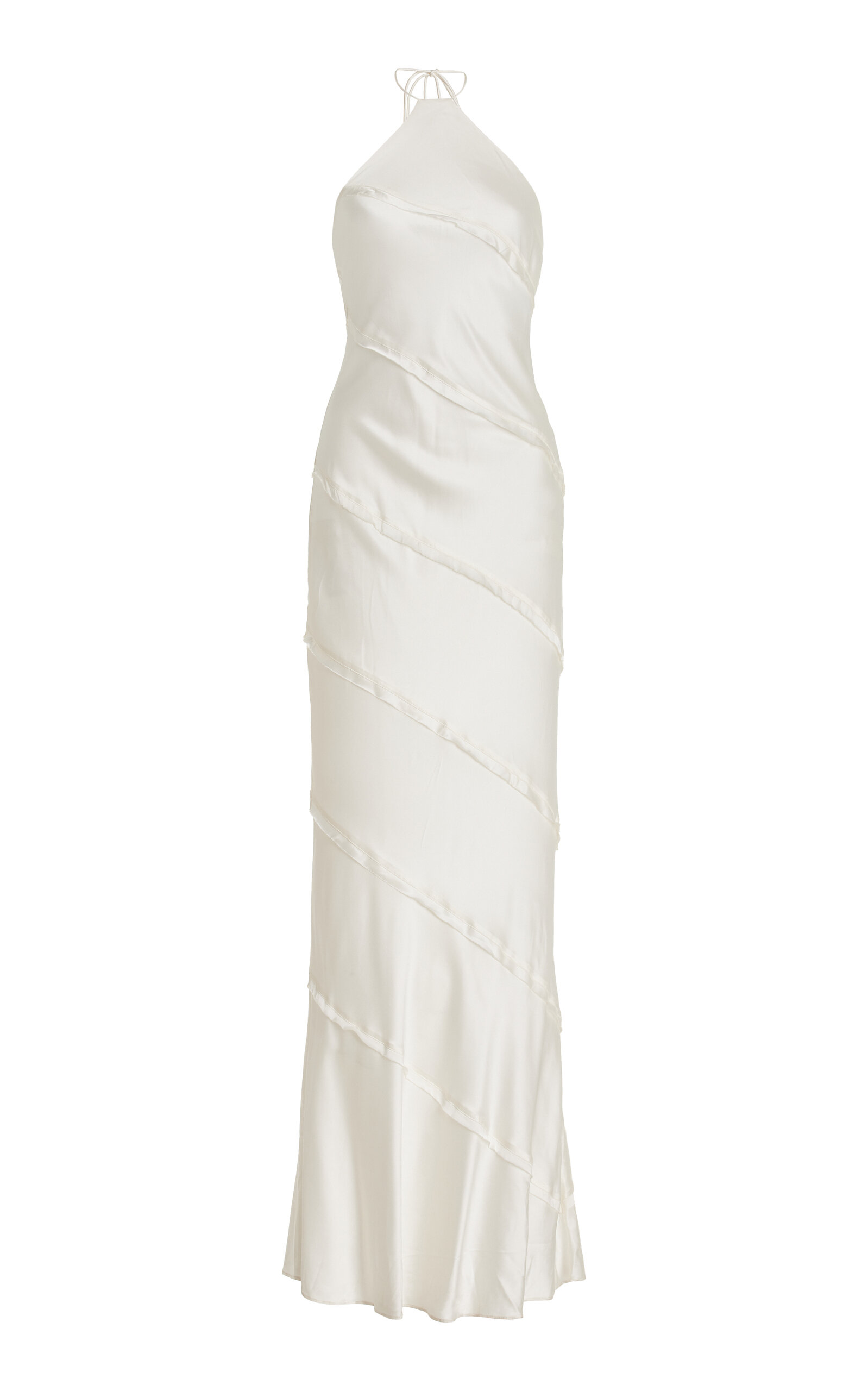 Significant Other Murphy Paneled Crepe Halter Maxi Dress - Women's Clothing