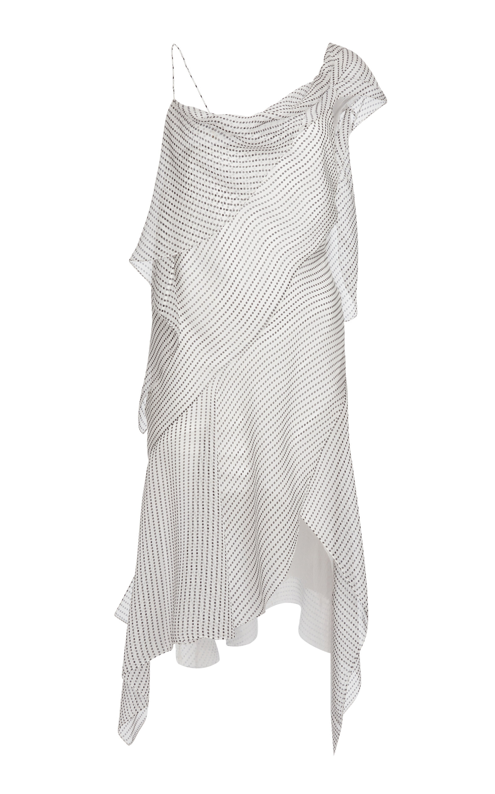 Givenchy Midi Dress With Strapes In Ivory