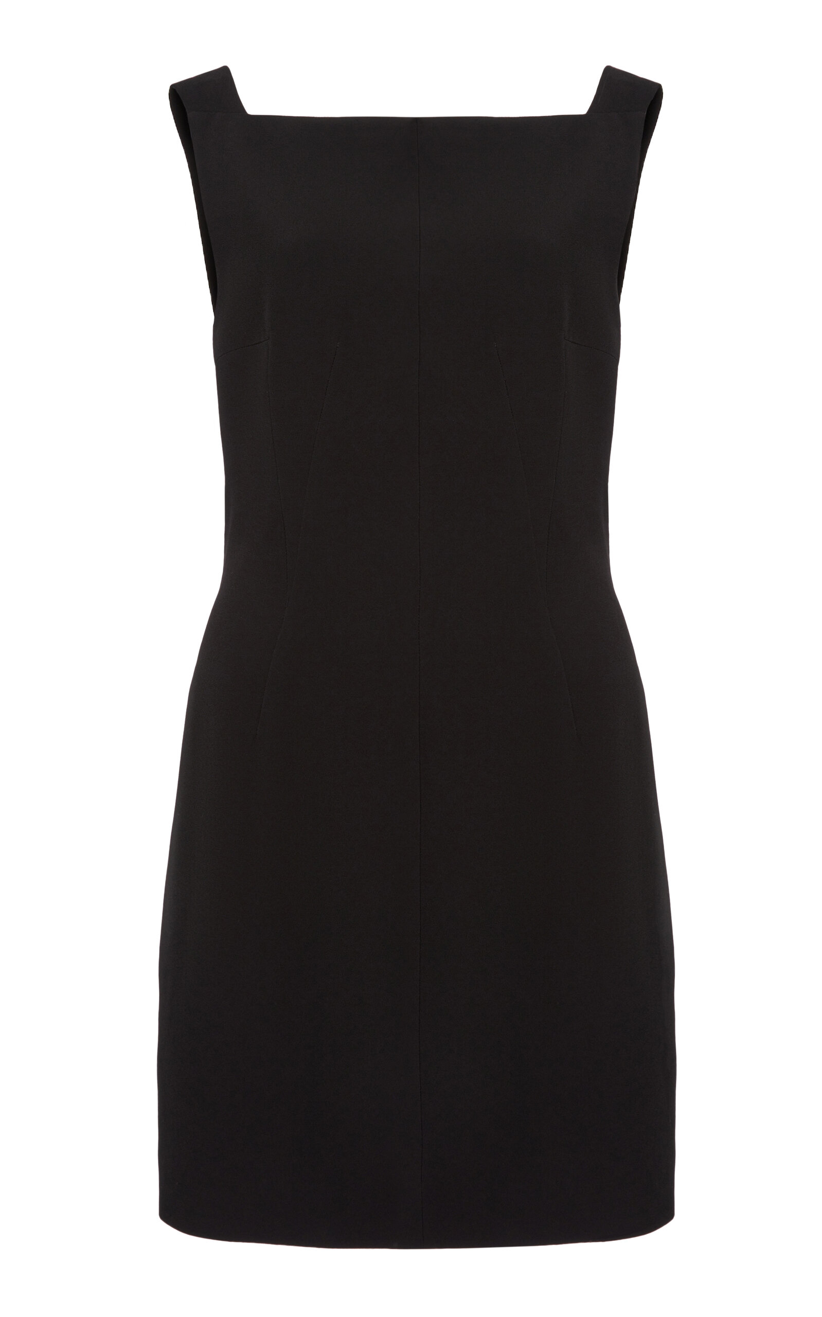 Givenchy Cutout Draped Mini Dress In Black