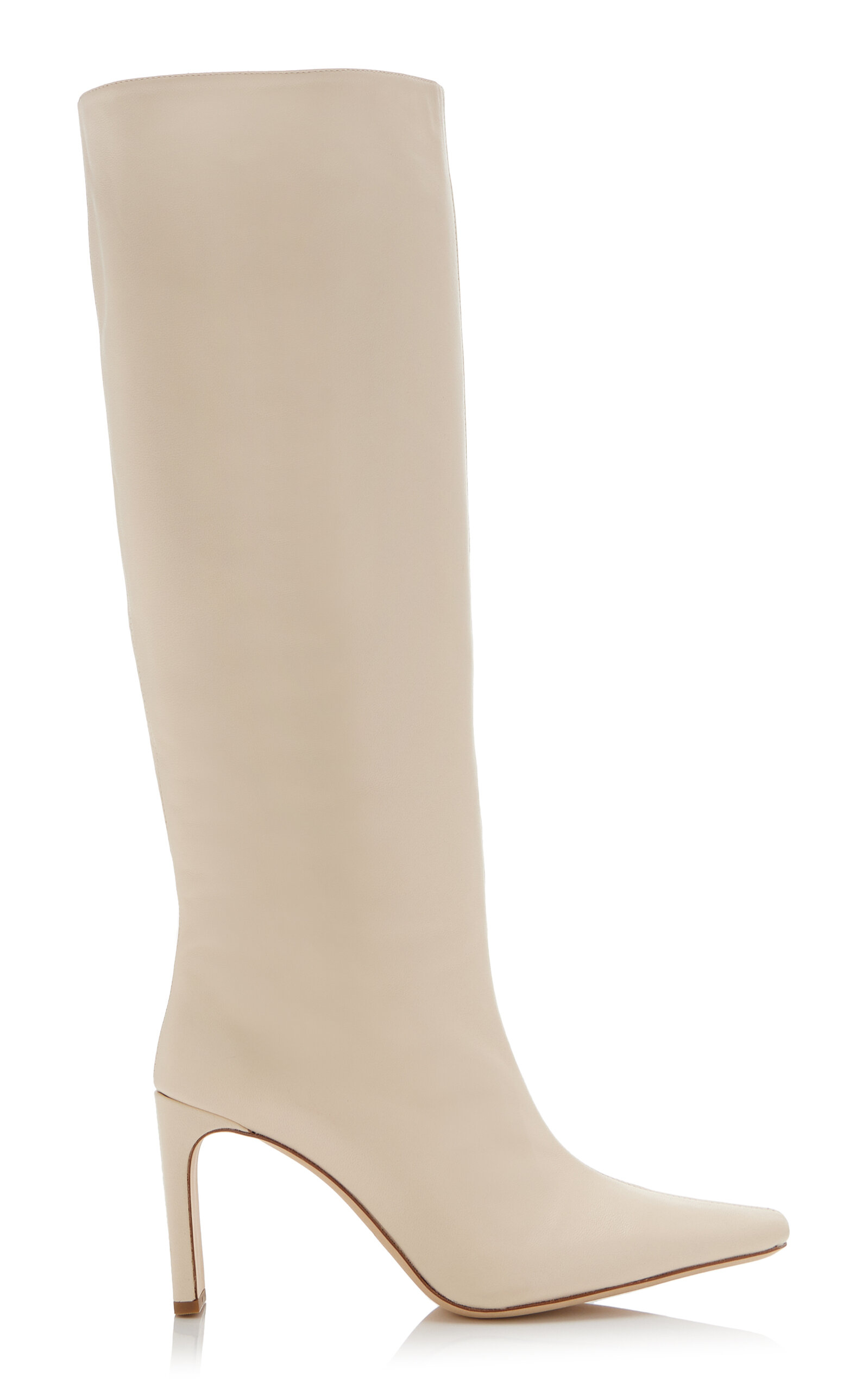 STAUD Wally Leather Knee Boots
