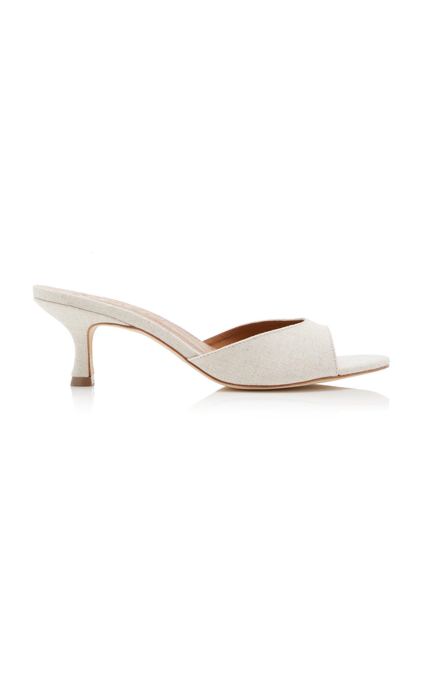 Brigitte Canvas Mules