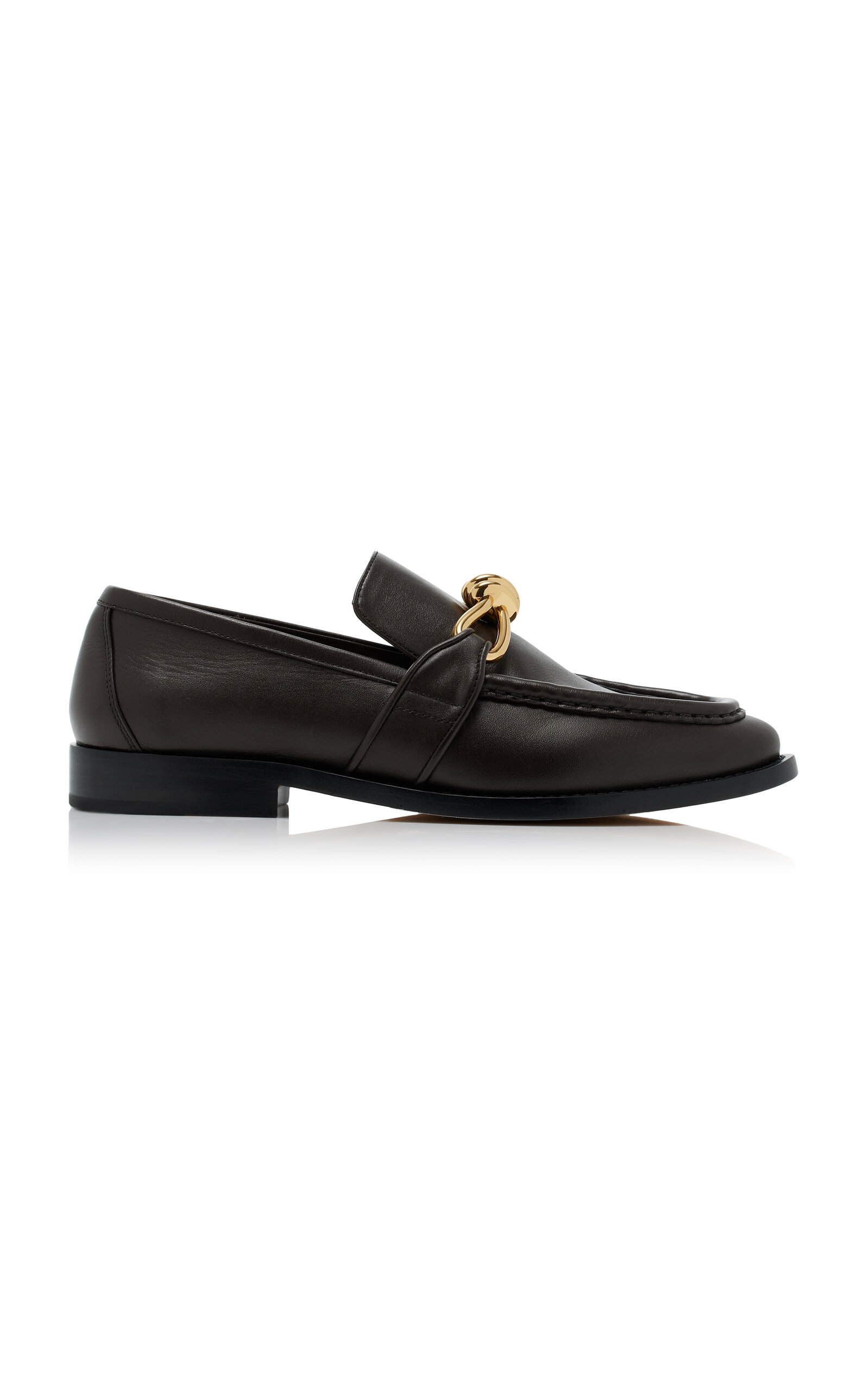 Bottega Veneta Astaire Leather Loafers - Women's Shoes