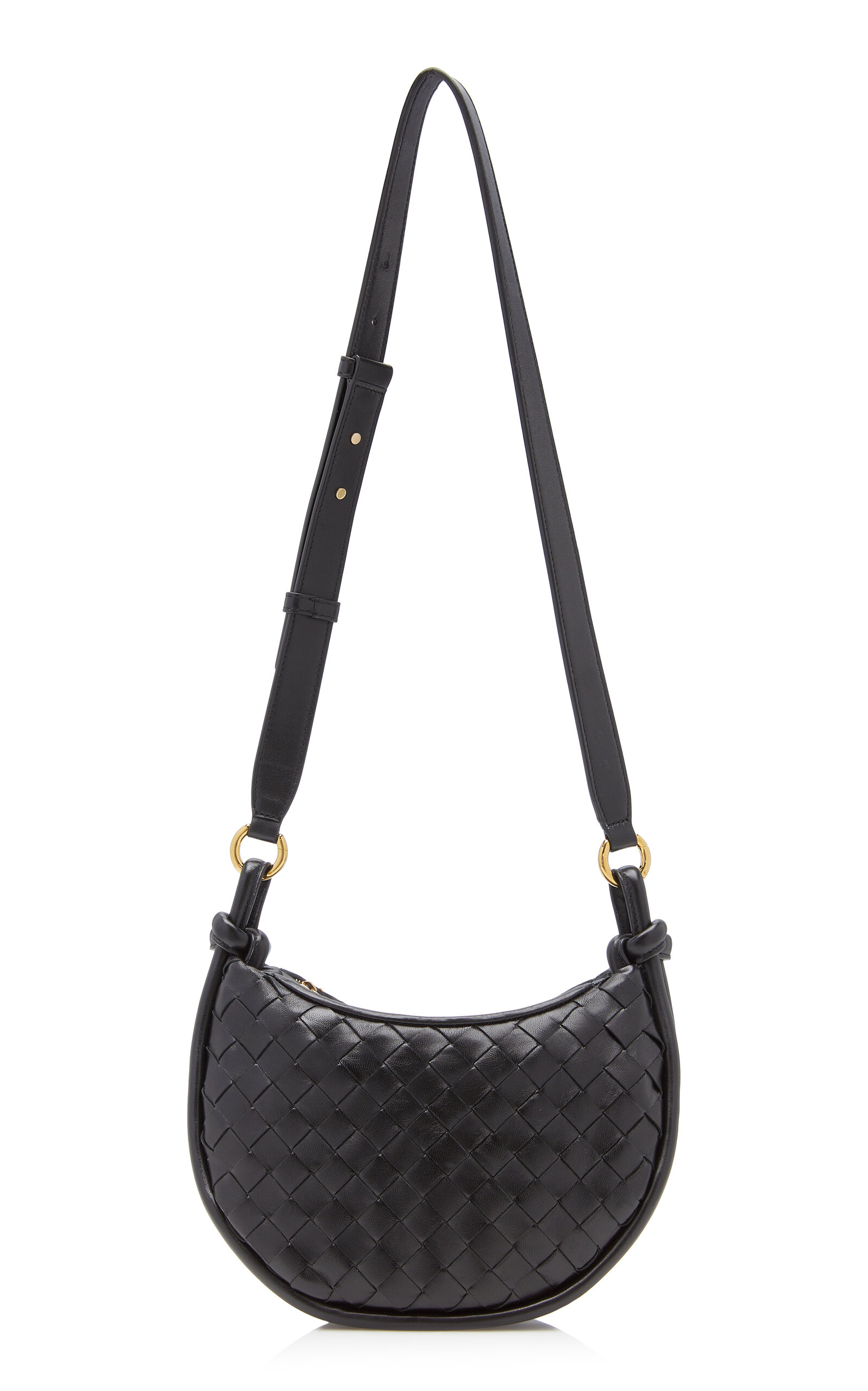 Bottega Veneta Gemelli Intrecciato Leather Crossbody Bag