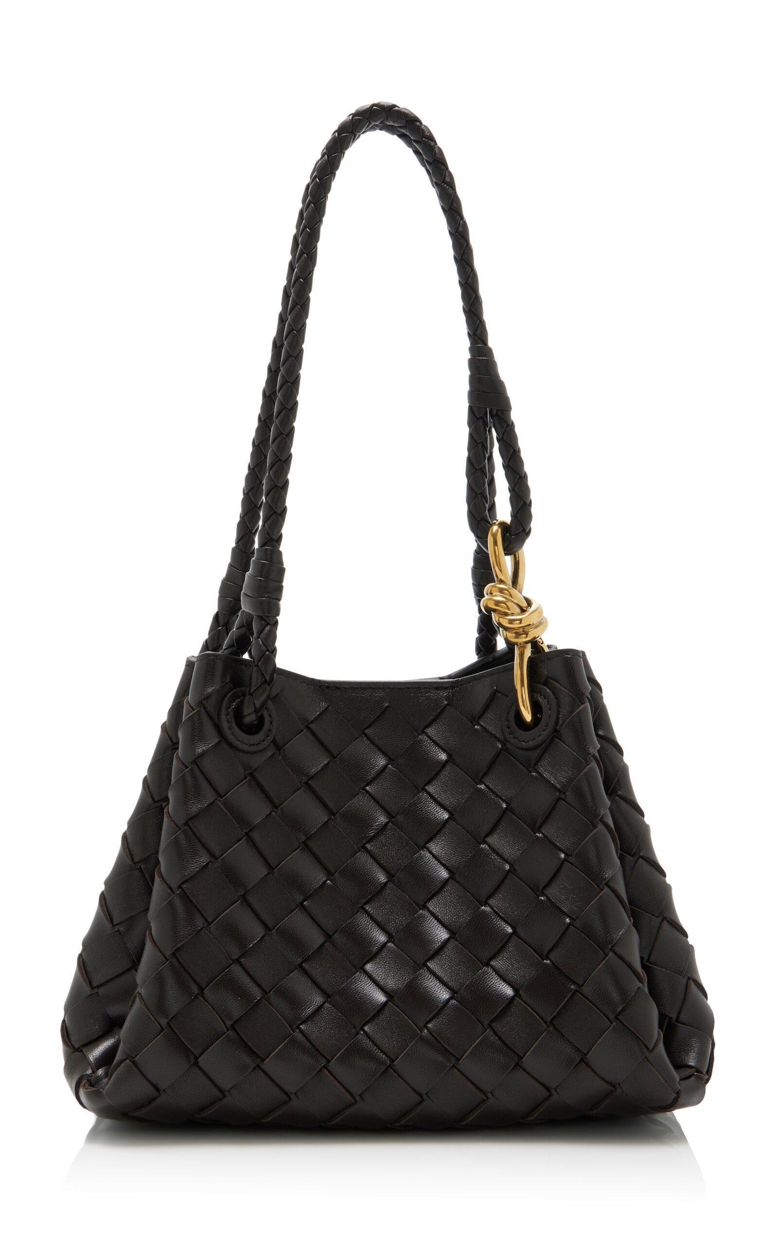 Bottega Veneta Small Parachute Intrecciato Leather Bag - Moda Operandi