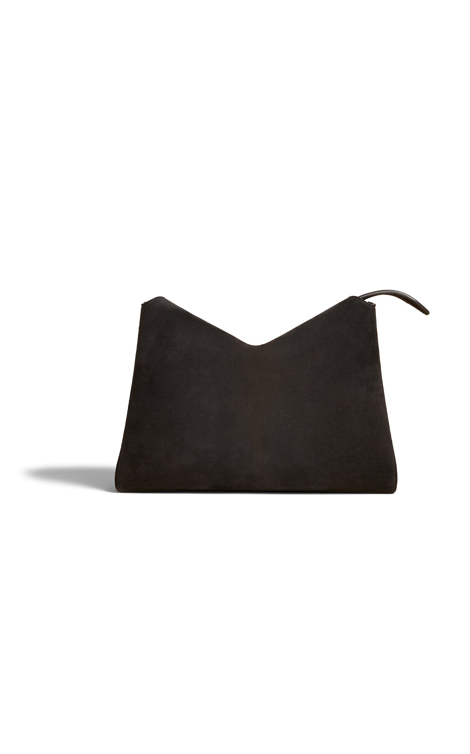 Khaite Lina Medium Suede Crossbody Bag