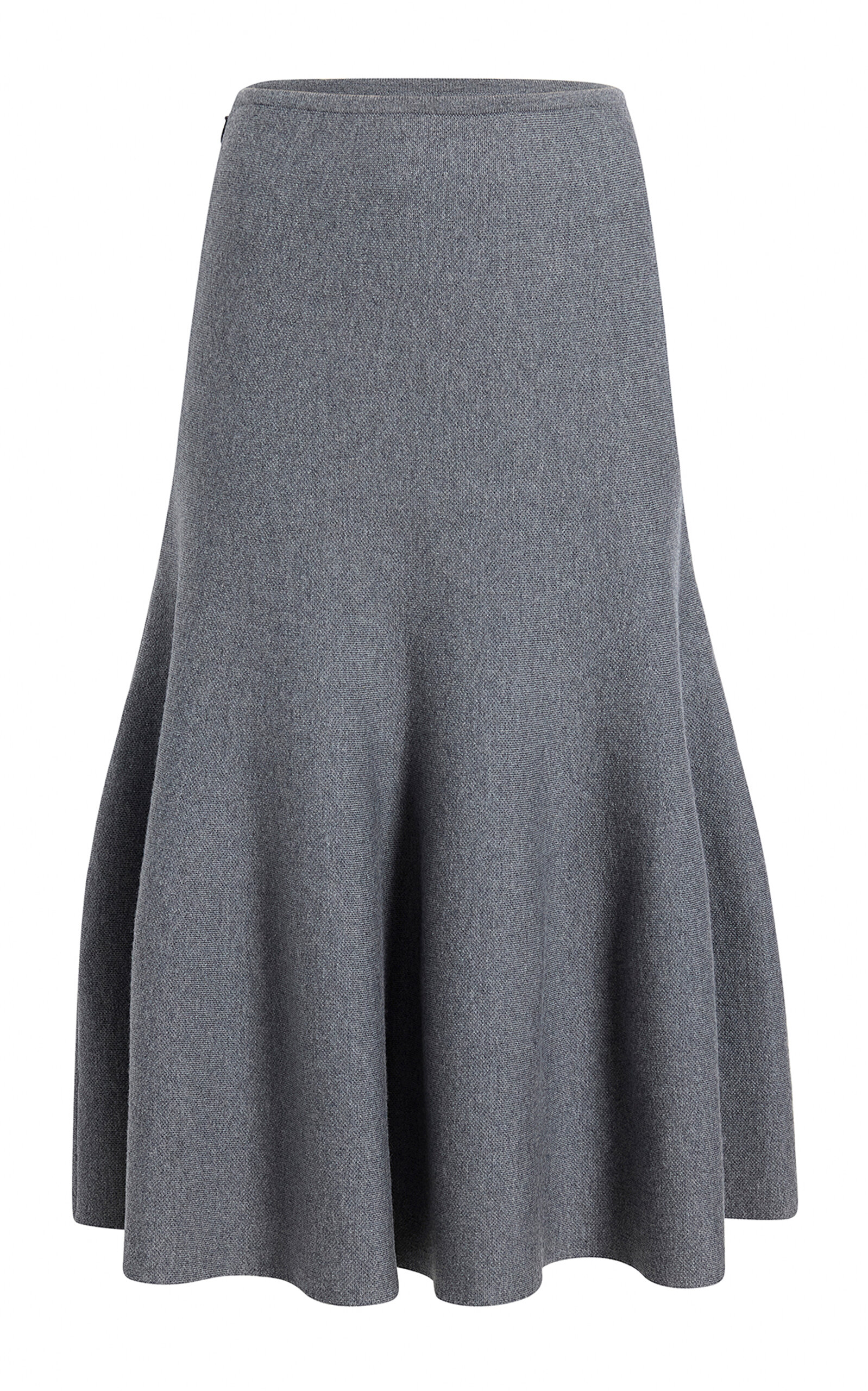 Odil Flared Wool-Blend Midi Skirt