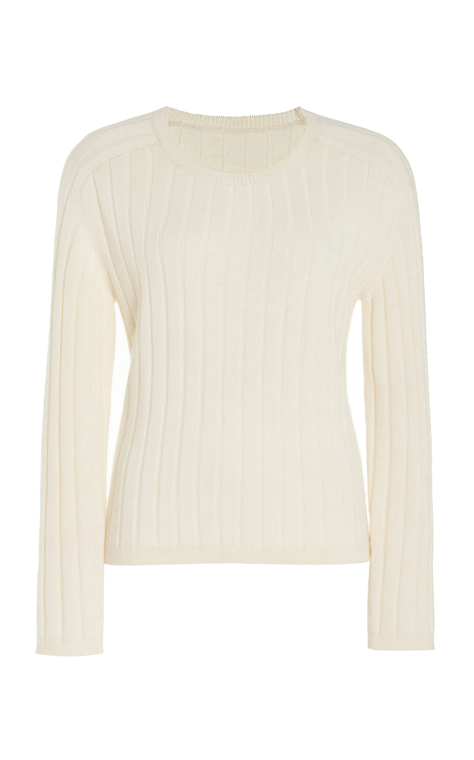 Nili Lotan Alise Silk Sweater In White