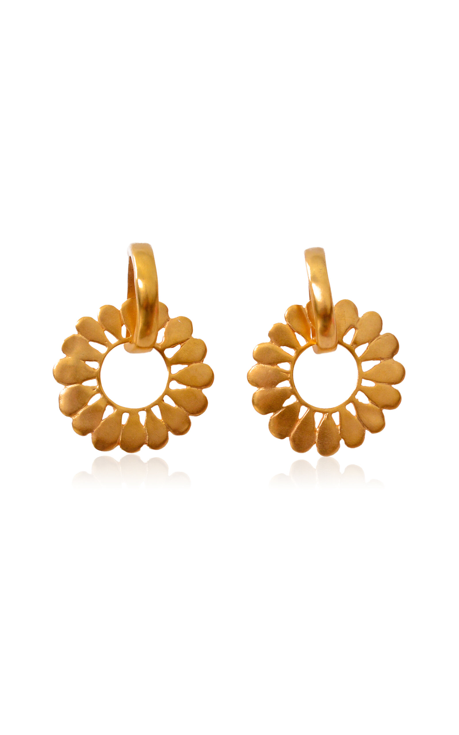 CANO Yoco Yupca 24K Gold-Plated Earrings - Gold - OS - Moda Operandi