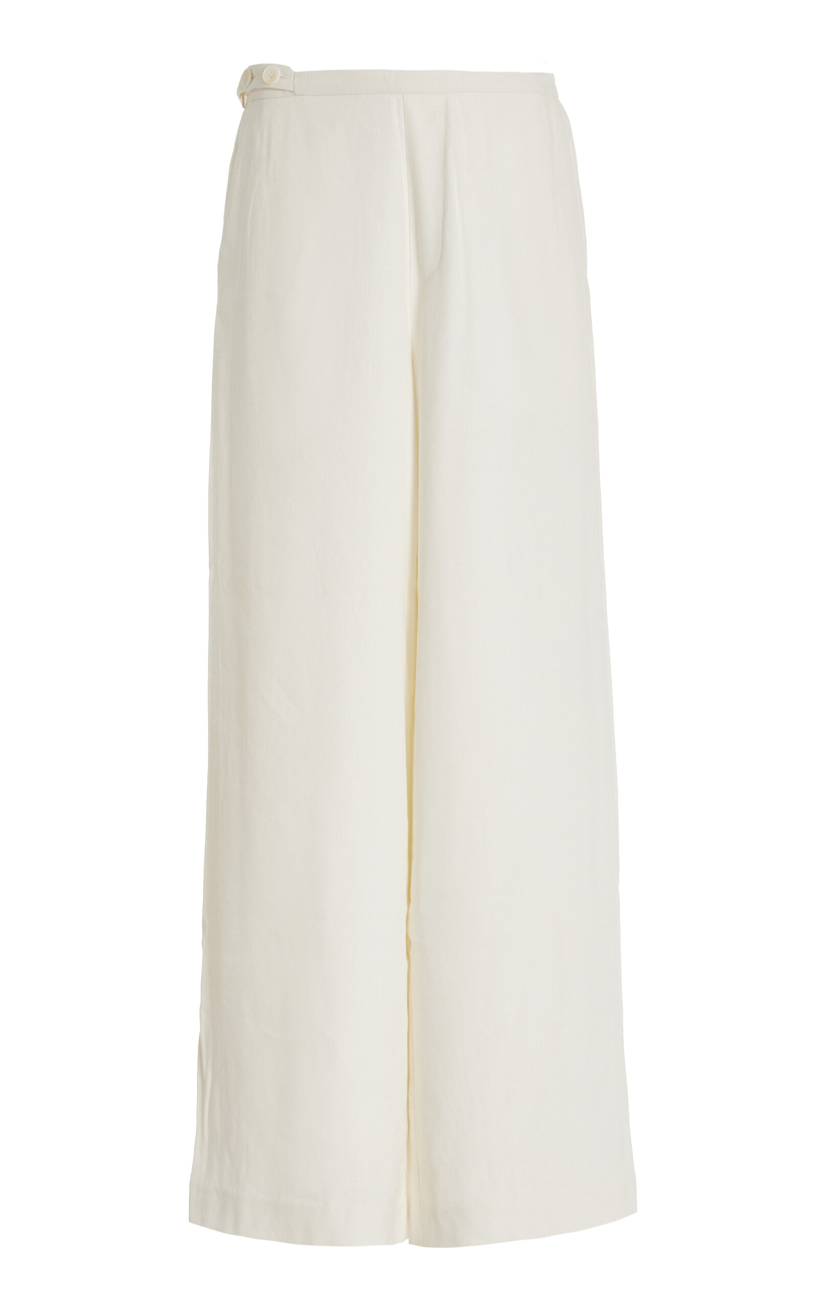 SIR Dorian Linen-Blend Wide-Leg Pants