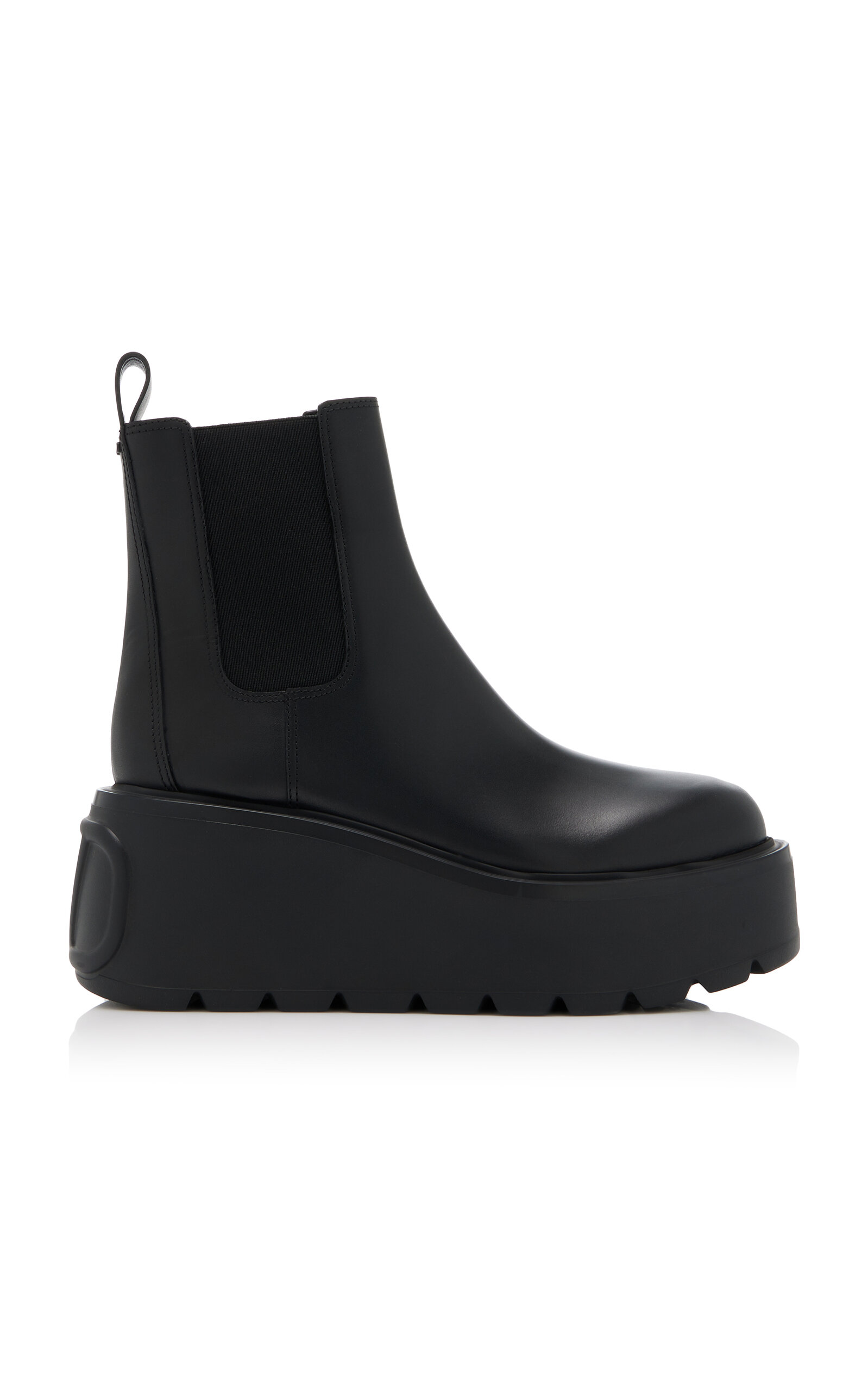 Valentino Garavani Uniqueform Leather Ankle Boots