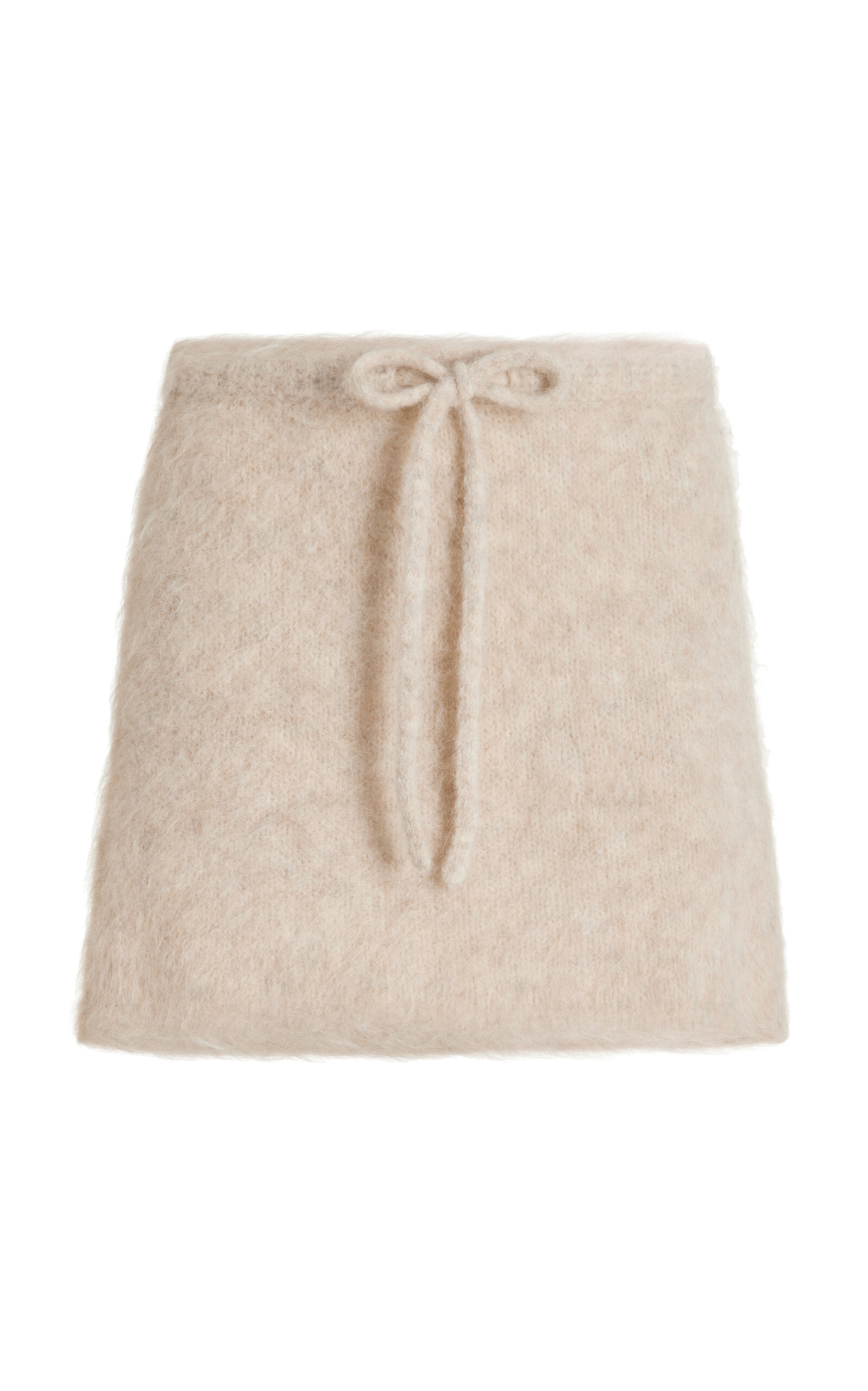 Bern Brushed Knit Alpaca-Blend Mini Skirt