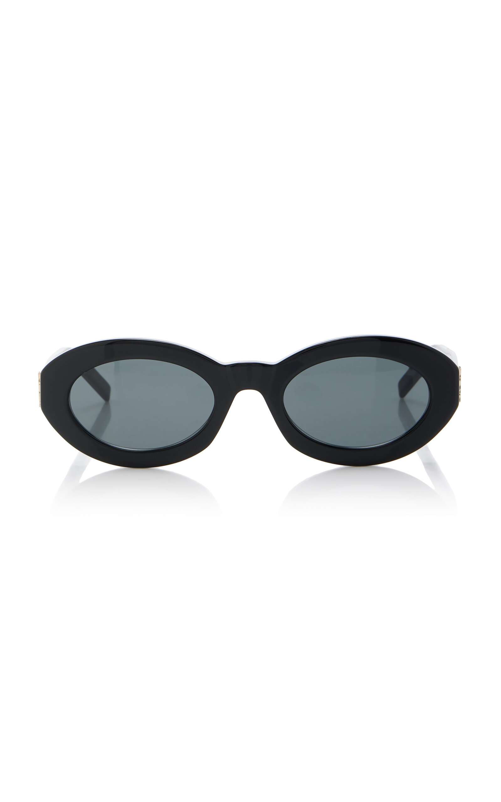 Saint Laurent Round-Frame Acetate Sunglasses