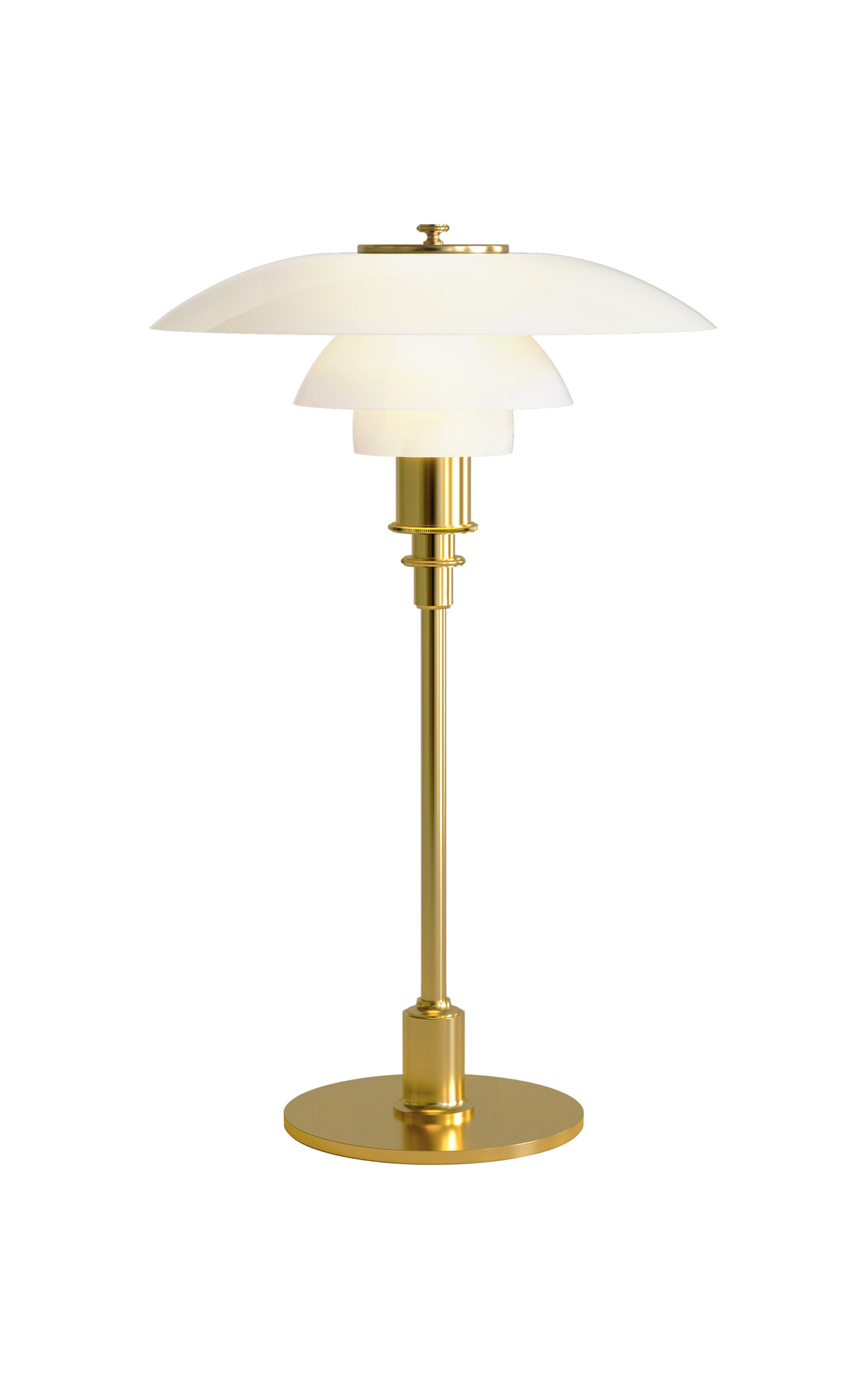 Louis Poulsen Ph 3/2 Table Lamp - 19" In Gold