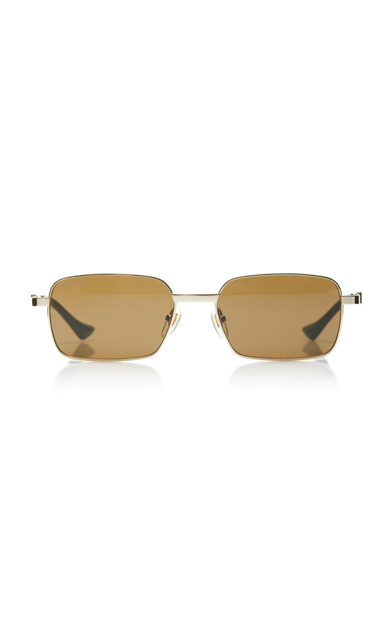 Square-Frame Metal; Bio-Nylon Sunglasses