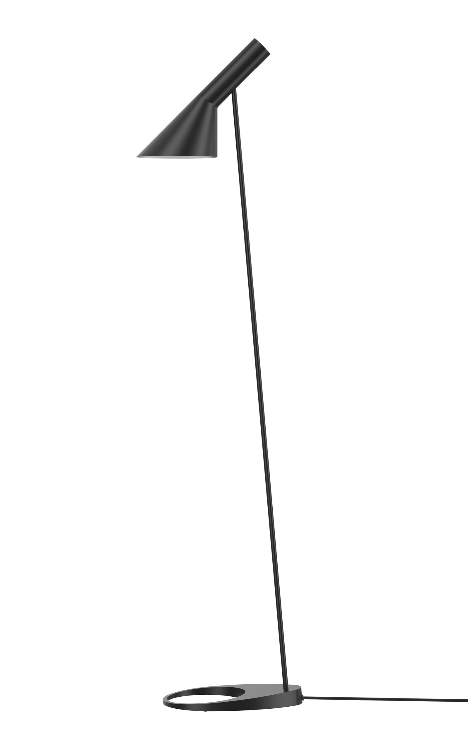 Louis Poulsen Aj Steel Floor Lamp In Black