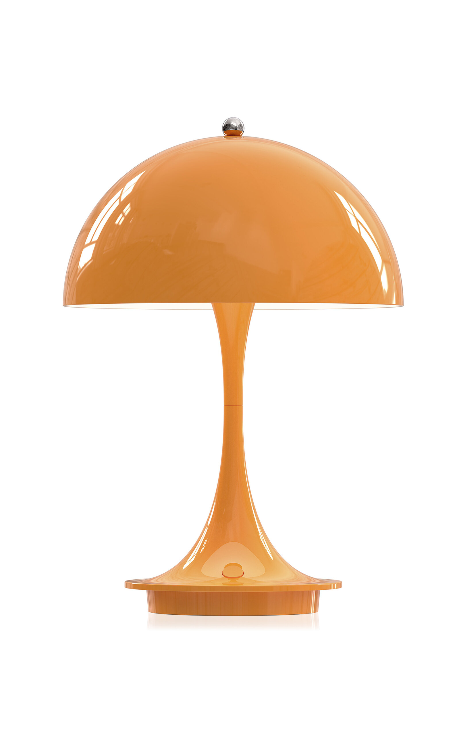 Louis Poulsen Panthella 160mm Portable Lamp In Orange