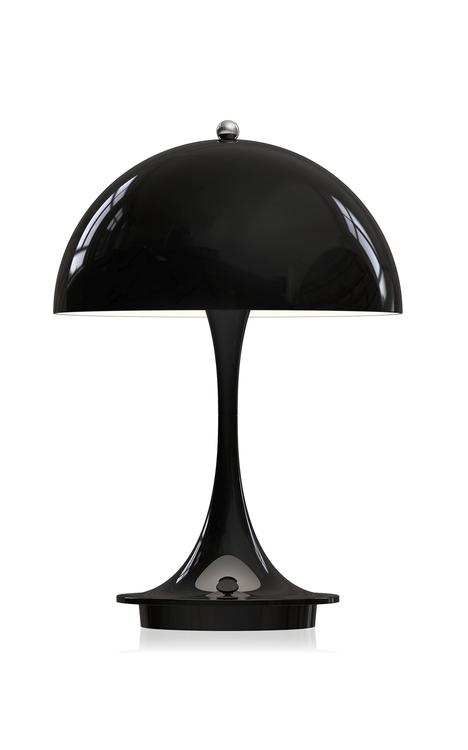 Louis Poulsen Panthella 160 Led Portable Lamp In Black
