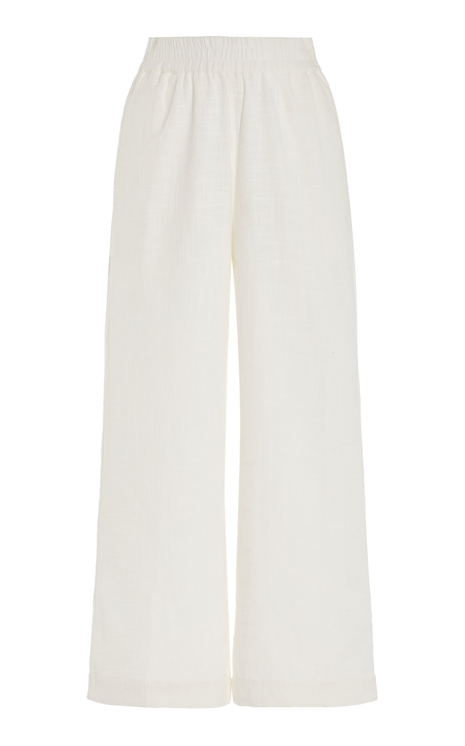 Shop All That Remains Rylee Cotton-tanami Pants In White