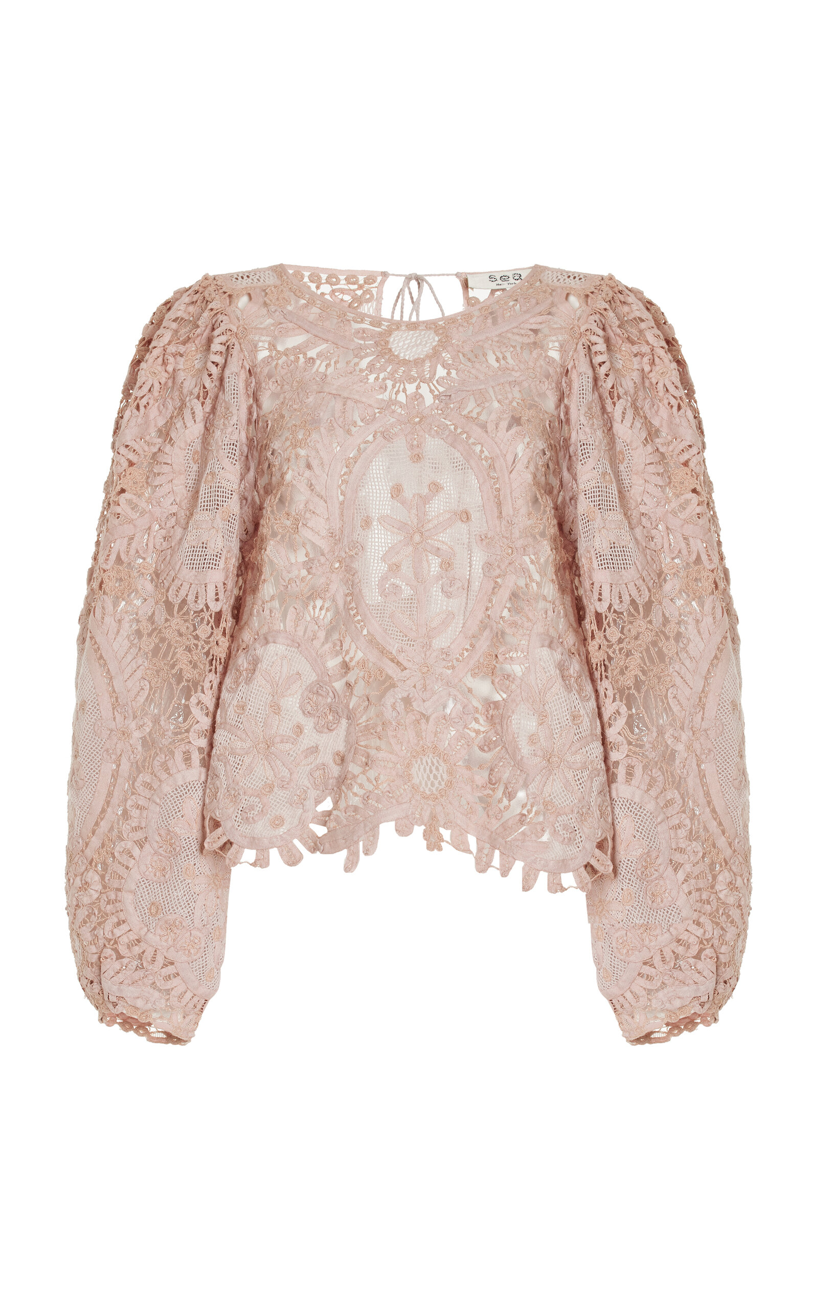 Bente Embroidery Cotton Lace Top