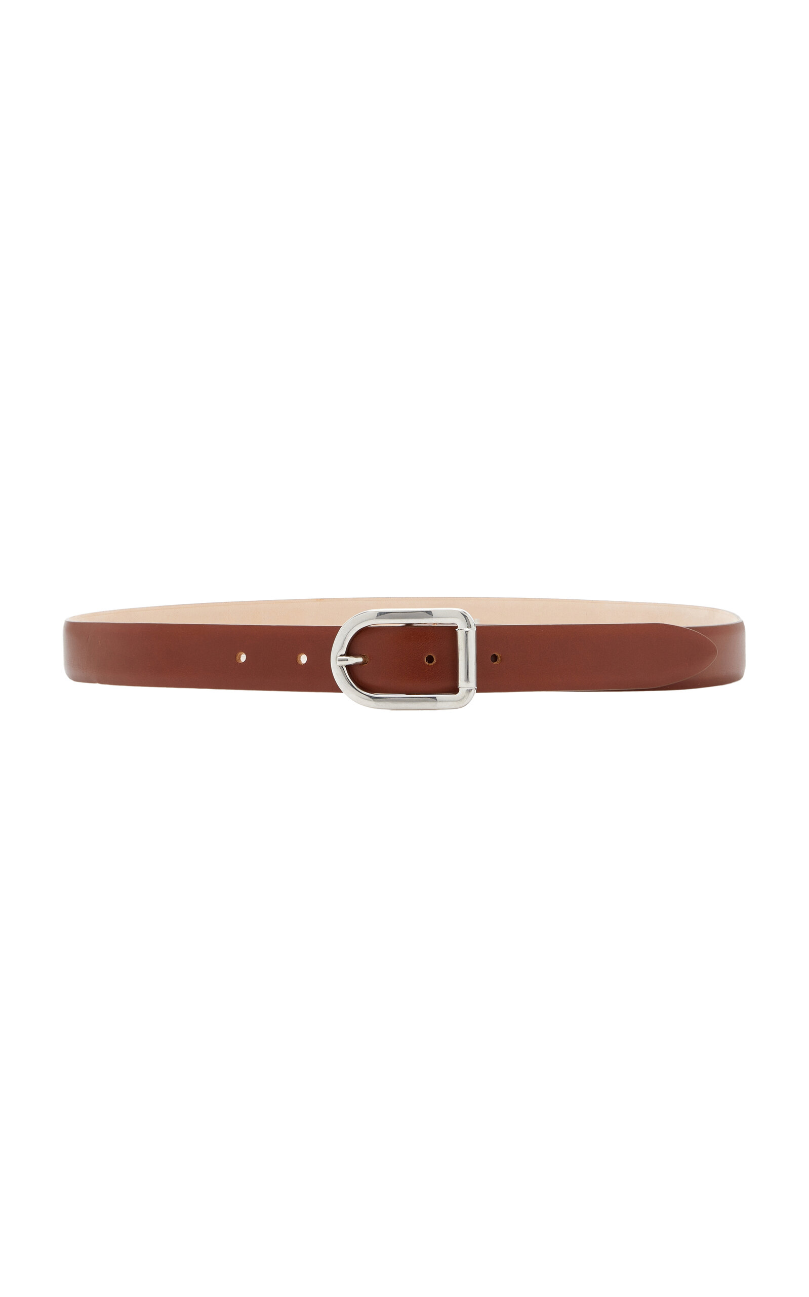 Shop Dehanche Mija Leather Belt In Brown